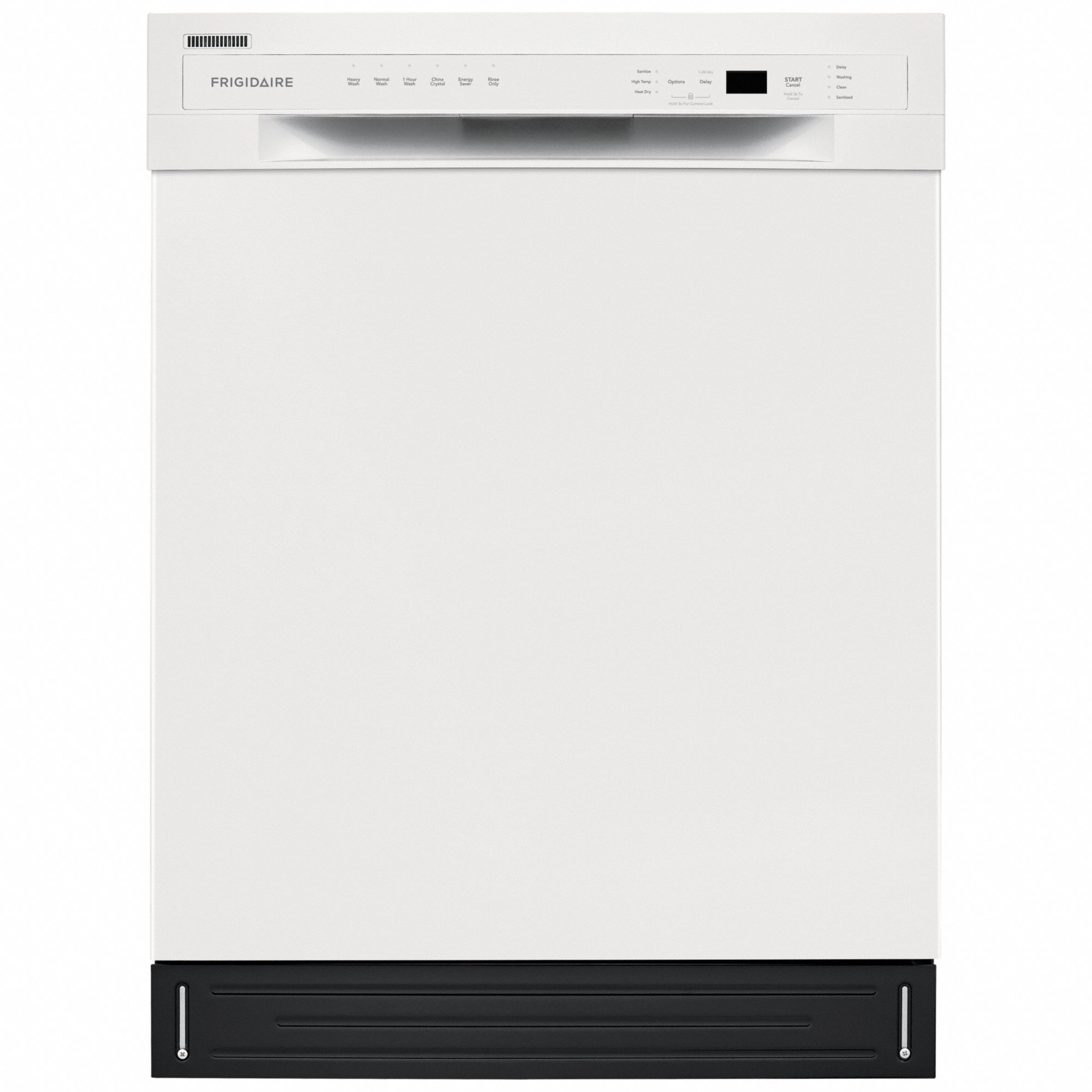 FRIGIDAIRE, White, 6 Wash Cycles, Dishwasher 796L46FFBD2420UW Grainger