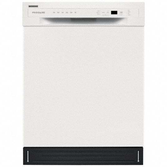 FRIGIDAIRE, White, 6 Wash Cycles, Dishwasher - 796L46|FFBD2420UW - Grainger