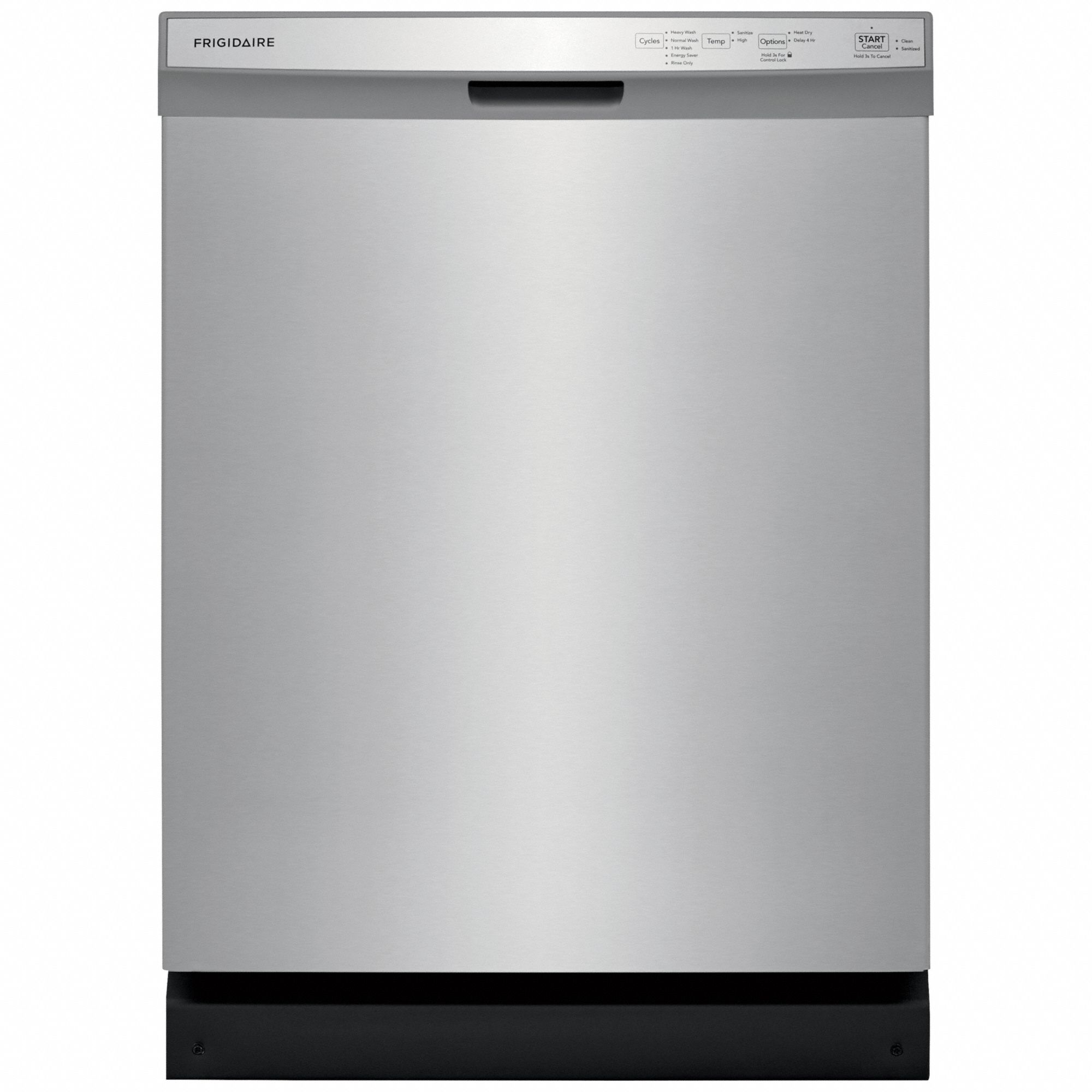 FRIGIDAIRE, White, 5 Wash Cycles, Dishwasher 796L47FDPC4314AS Grainger