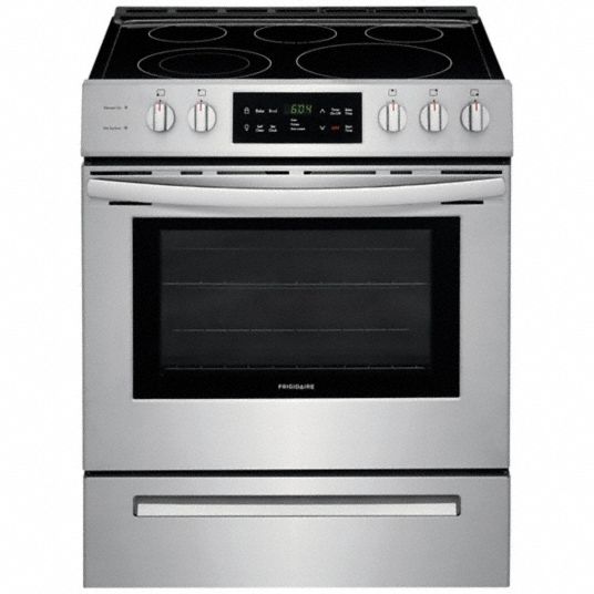 FRIGIDAIRE, Stainless Steel, Electric, Electric Range 796L56