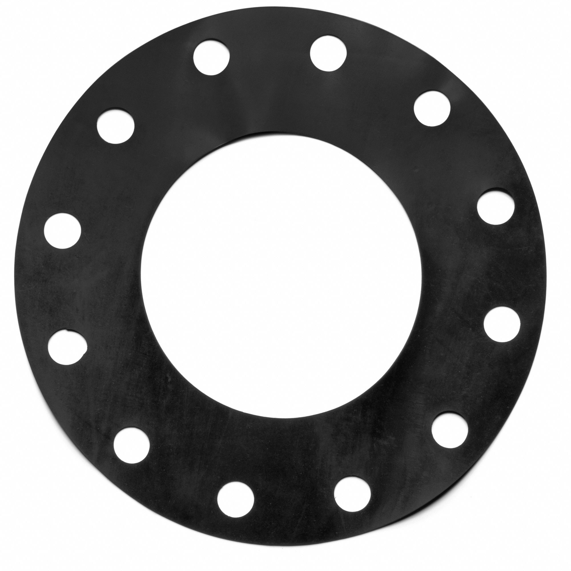 FULL FACE FLANGE GASKET: CLASS 300, NEOPRENE, FOR 8 IN PIPE, 1/16 IN THICK, 8⅝ IN ID