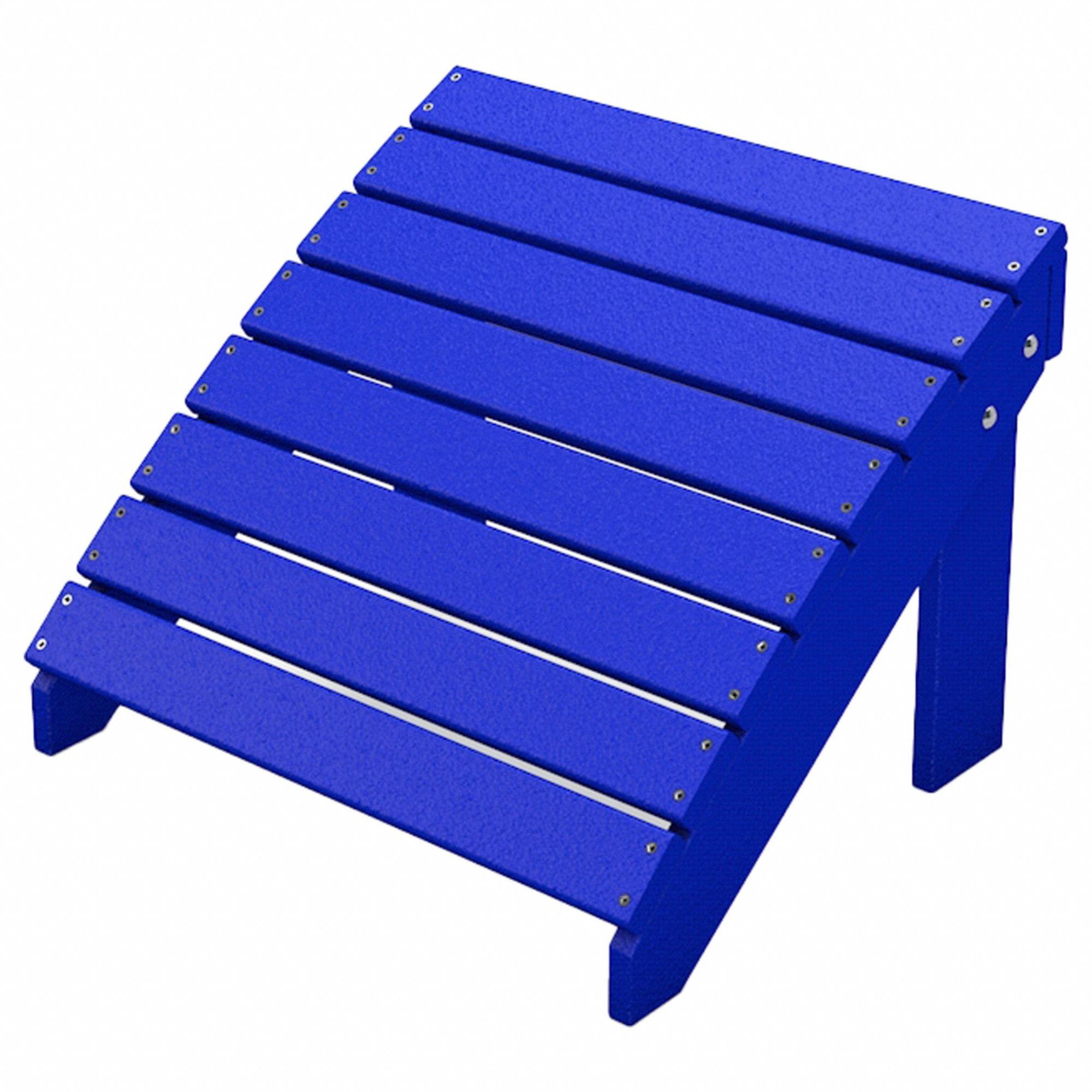 Adirondack Ottoman 15 3/8 in H Blue