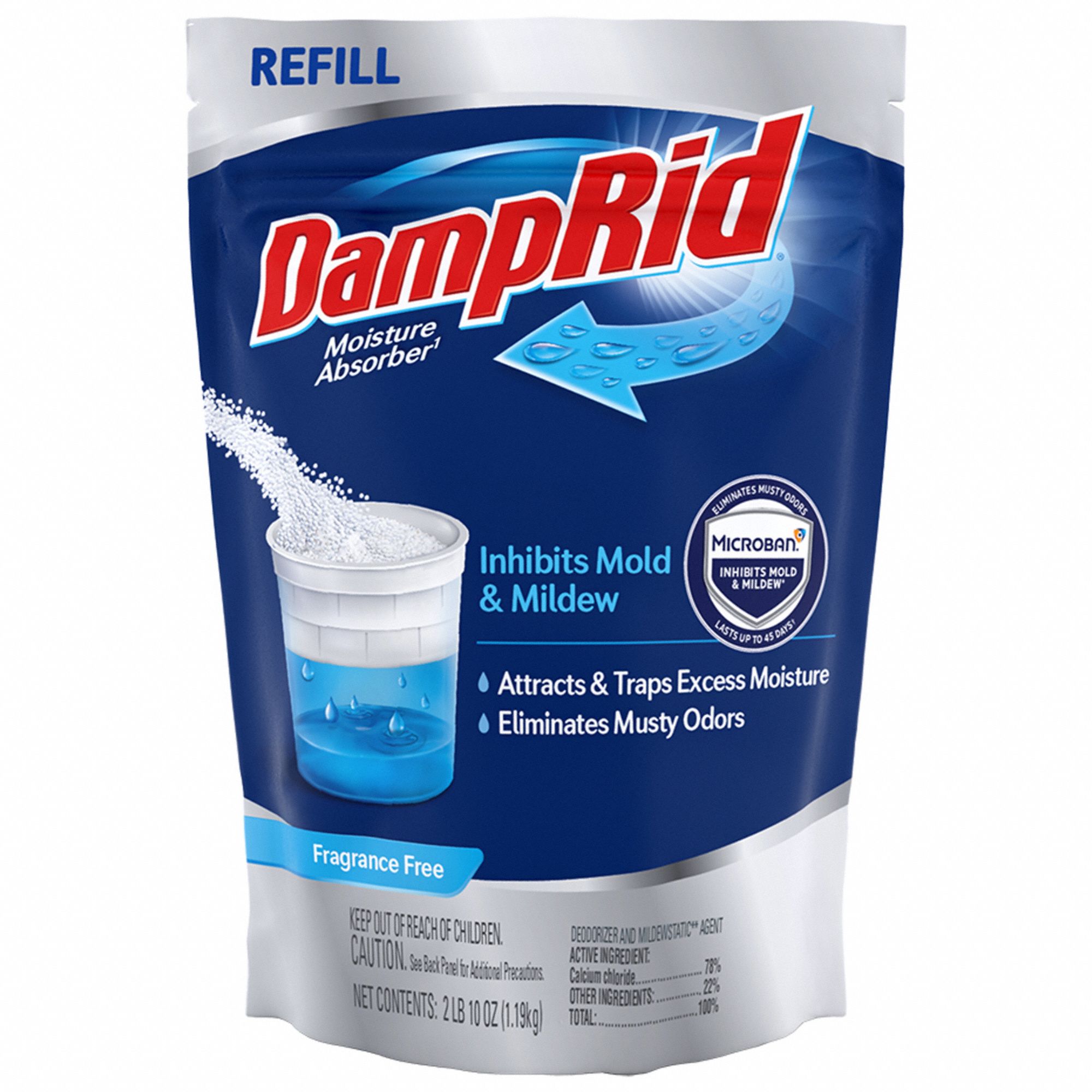 DAMPRID, Calcium Chloride/Potassium Chloride/Sodium Chloride, 1,855 cu