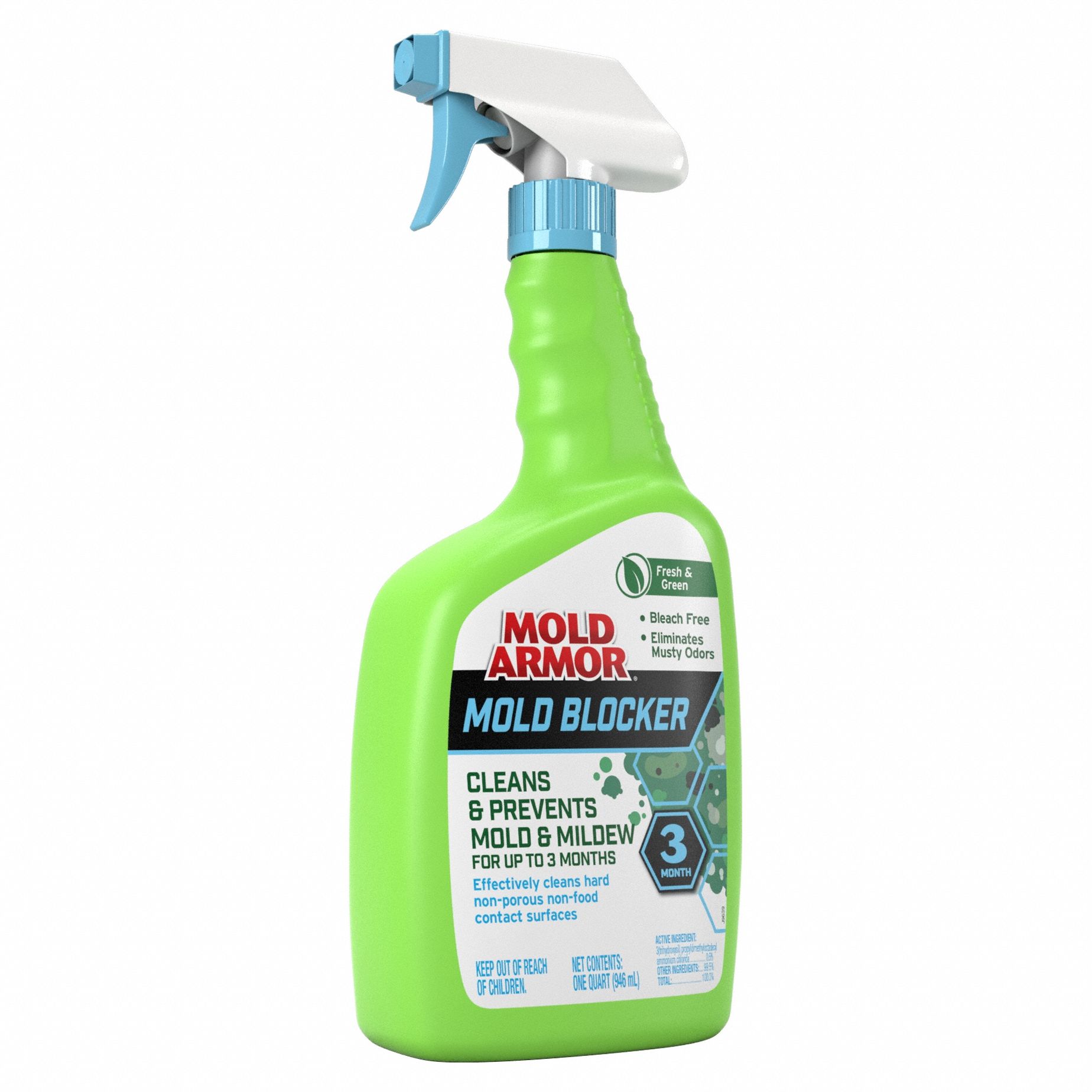MOLD ARMOR, Trigger Spray Bottle, 32 oz Container Size, Mold Control