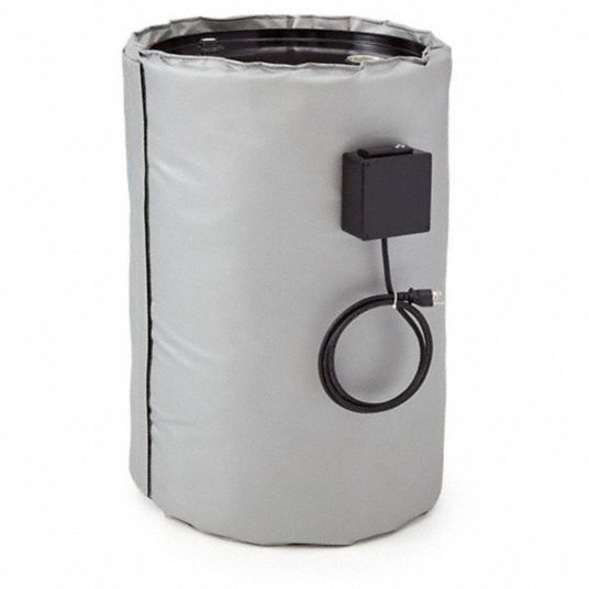 55 Gallon Drum Blanket Heater Insulated, Full-Wrap