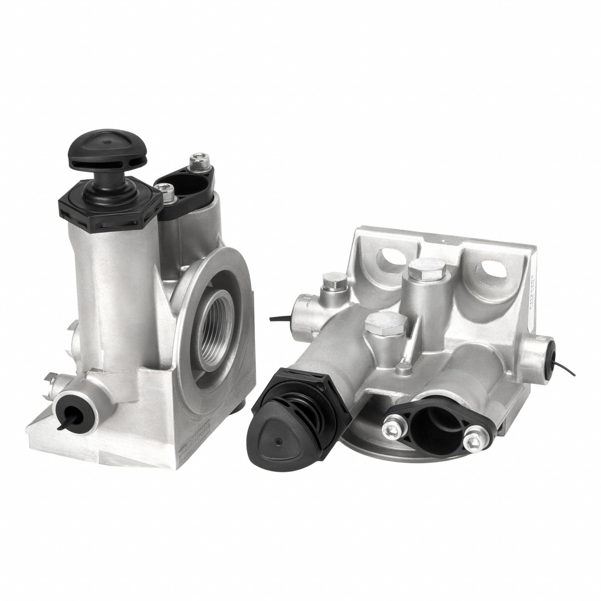 Filter Housing: Fuel Filter, Filter Housing, Aluminum, 4 29/32 in Lg, Side Mount