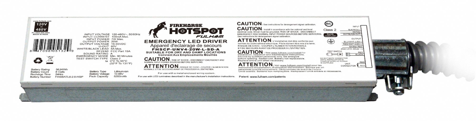 Emergency LED Driver