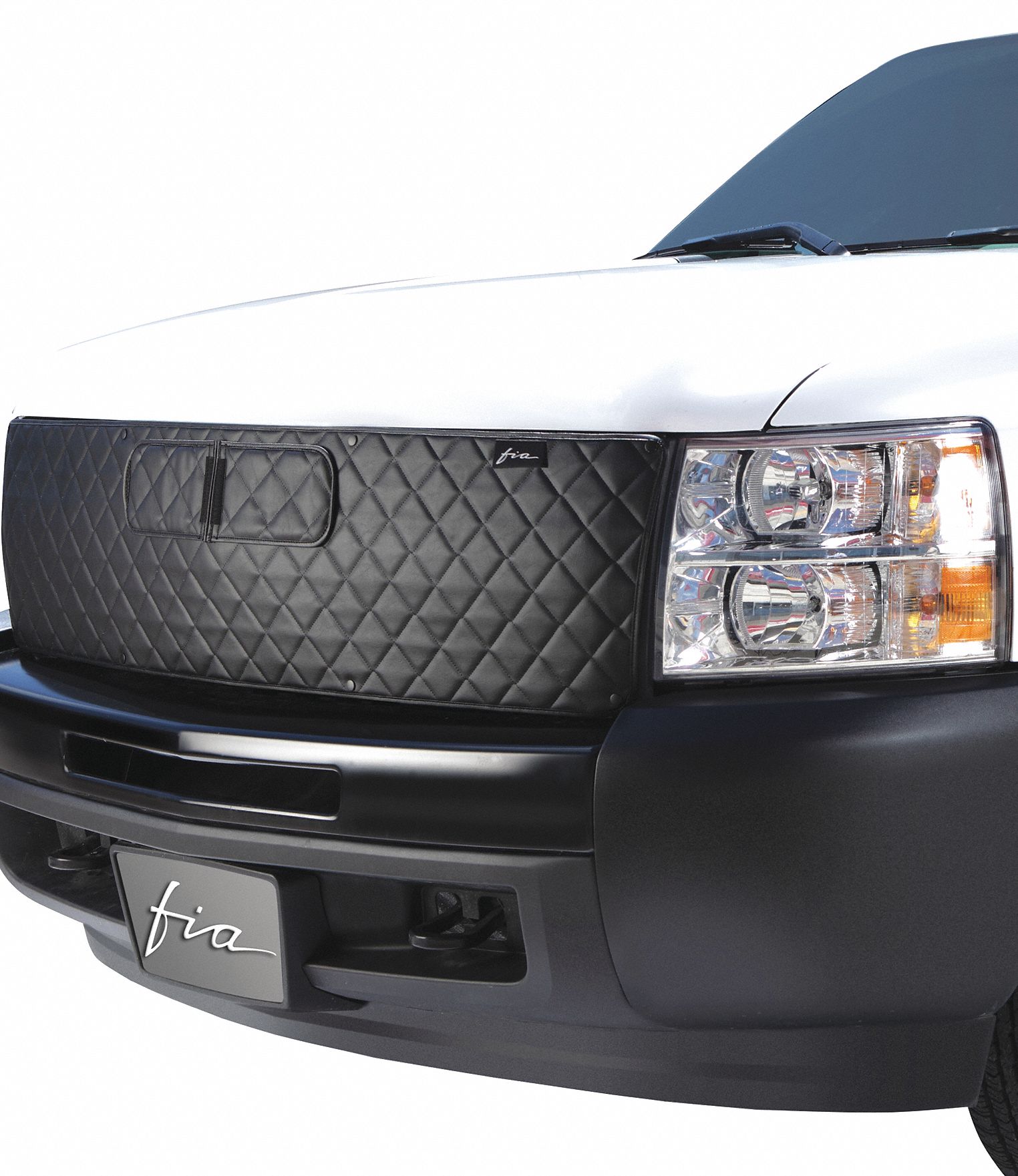 FIA WINTER FRONT/BUG SCREEN, 2003-21 GM SAVANA, W STUDS AND SCREWS ...