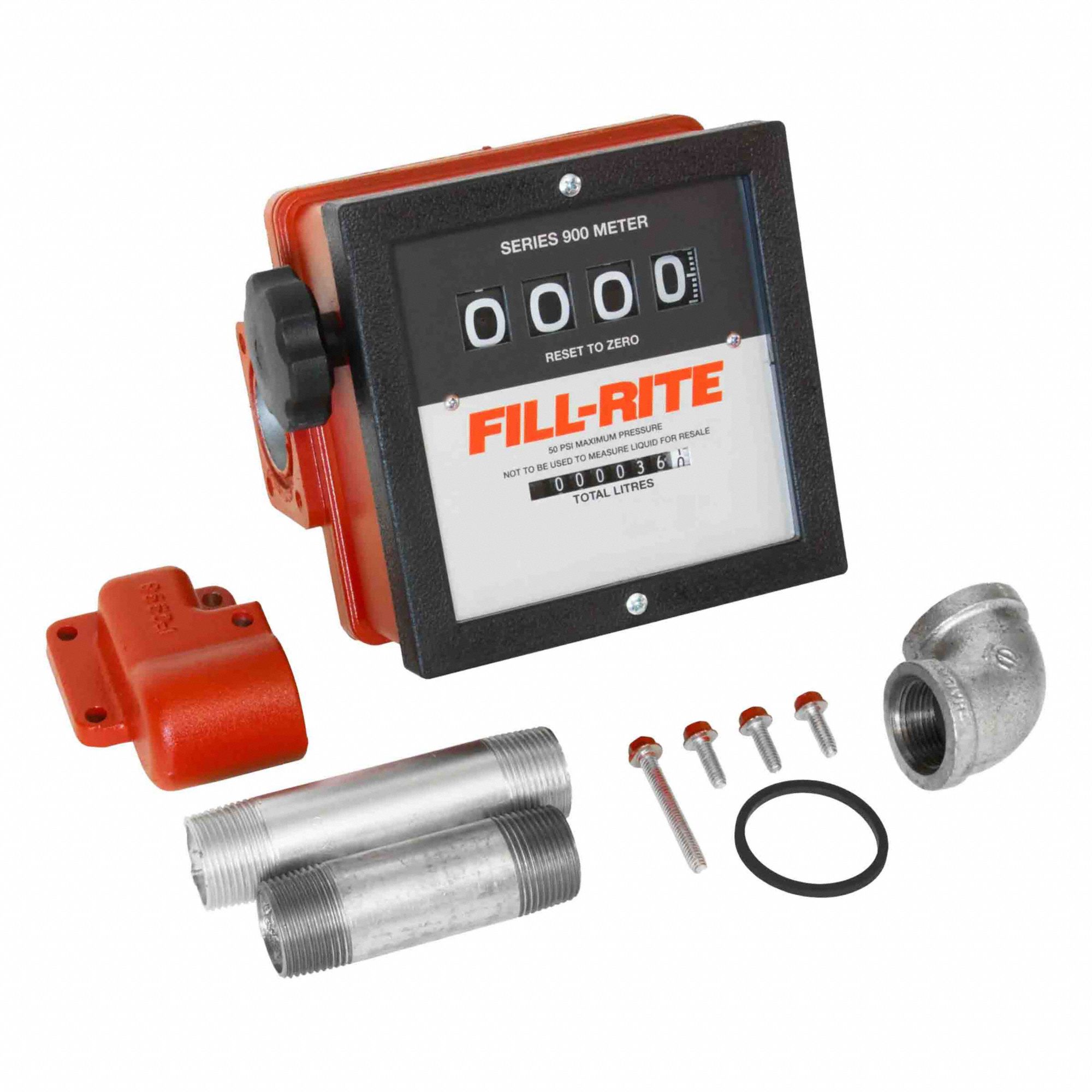 COMPTEUR,LITRES,SERIE 900 A/RACCORDS