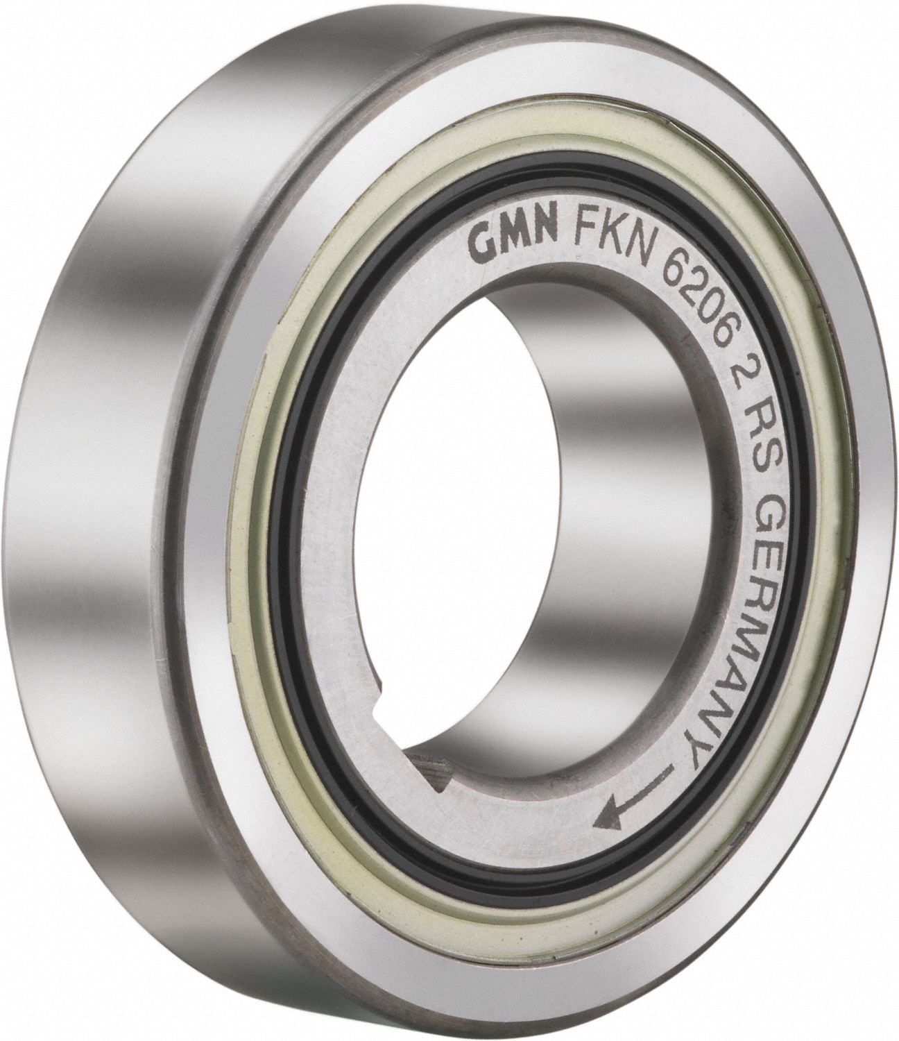 GMN Ball Bearing Supported Clutches: Sprag, 20 mm Bore Size, FKN, 44.3 ft-lb Static Torque (MPN FKN 6204-2RS). Key specifications — Brand: GMN; Manufacturer Part Number: FKN 6204-2RS; Clutch/Brake Type: Sprag.