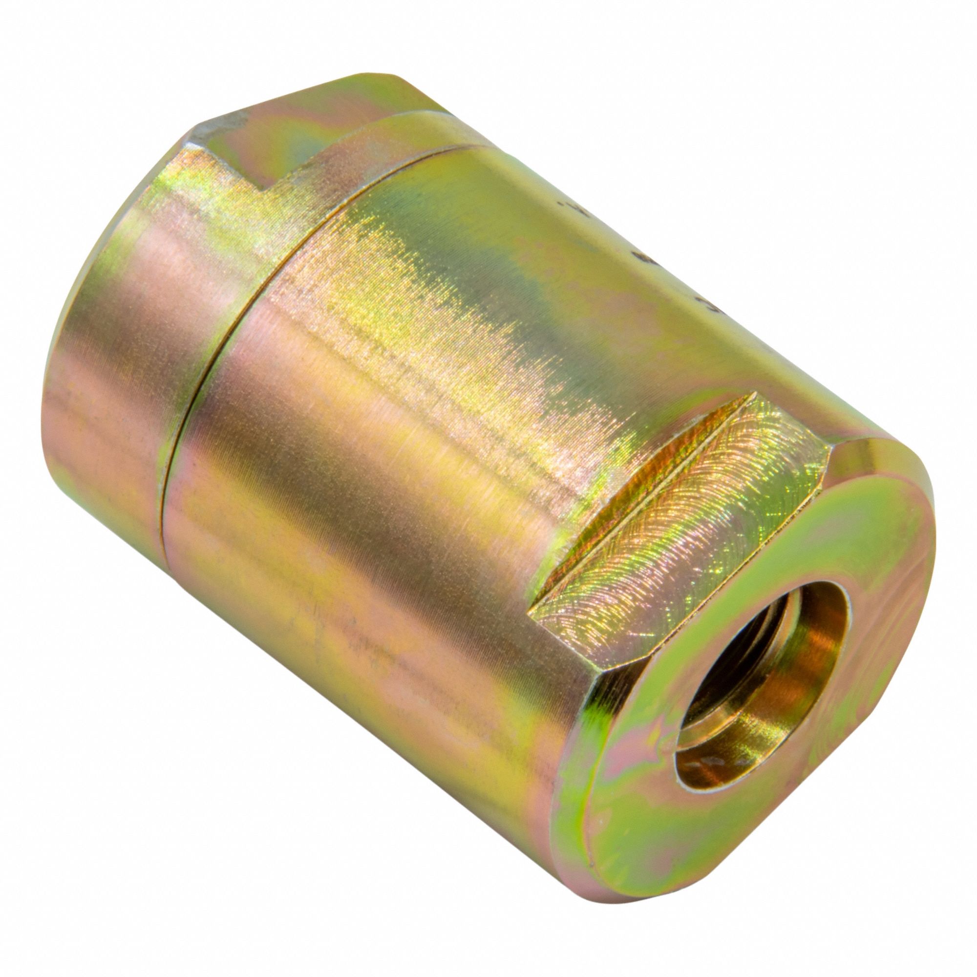 Pressure Filter: 5, 000 psi Max. Pressure, 7/16"-20 Inlet Port Thread Size, 1.5 in Overall Ht