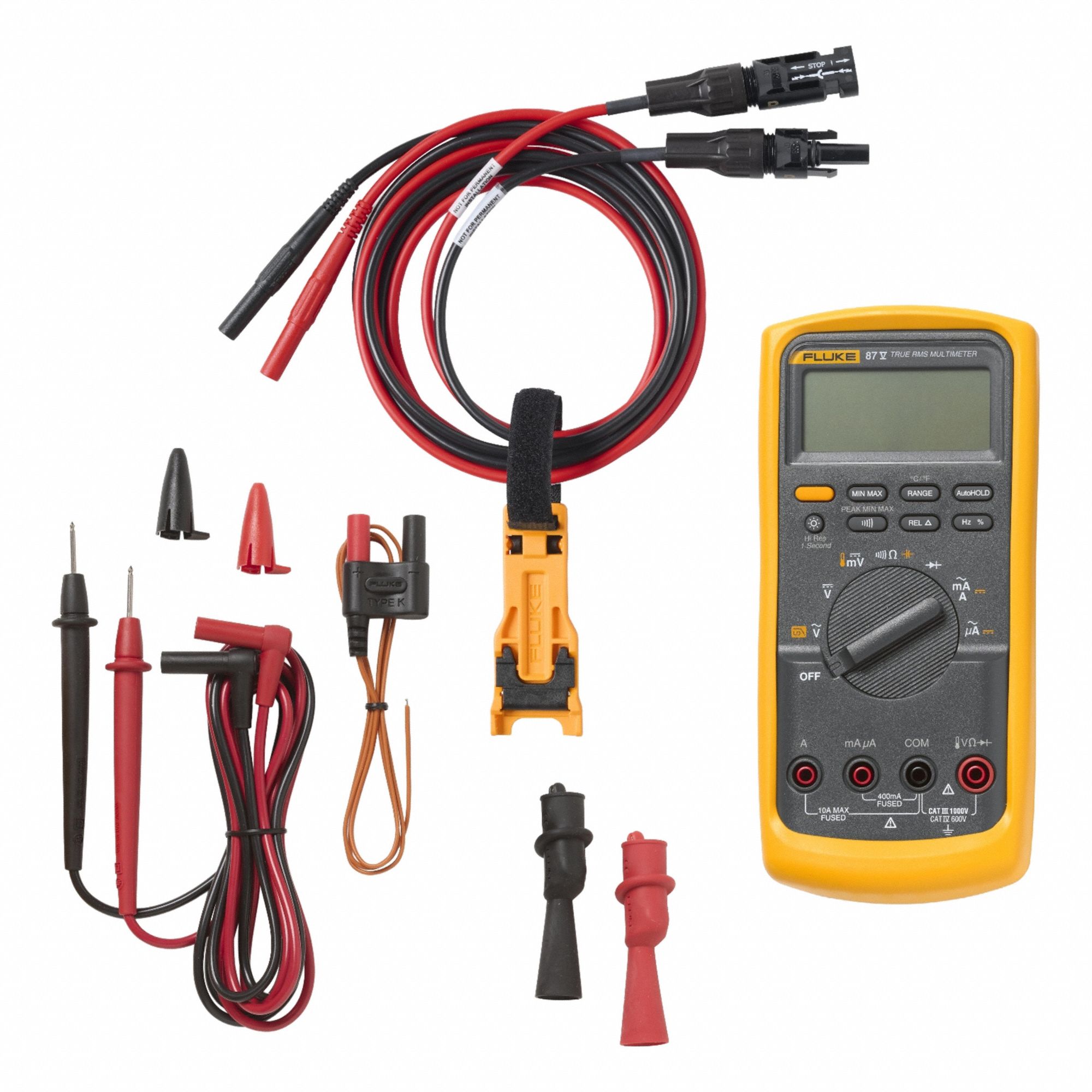 Solar Kit Backlit LCD Datalogging