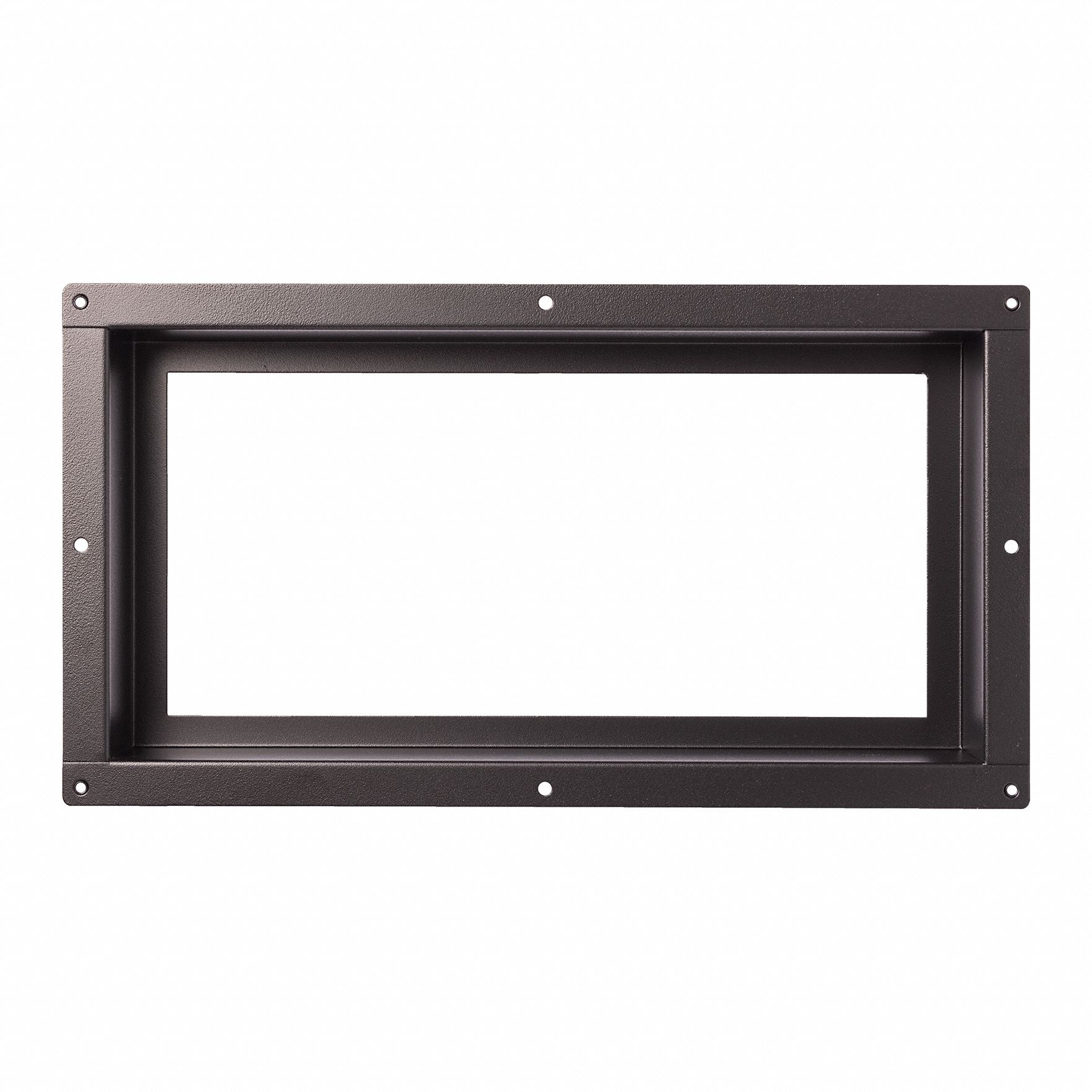 Floor Register: Ceiling/Floor/Wall, 4 7/8 in H, 10 7/8 in W, Decorative, Powder Coated, Black