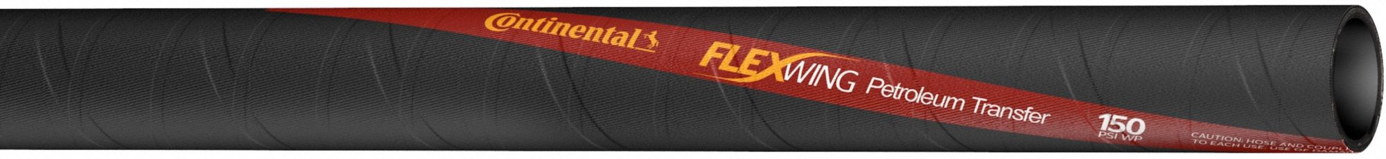 Petroleum hose: 1 1/2 in Hose Inside Dia., 150 psi, 29 in Hg, 100 ft Hose Lg