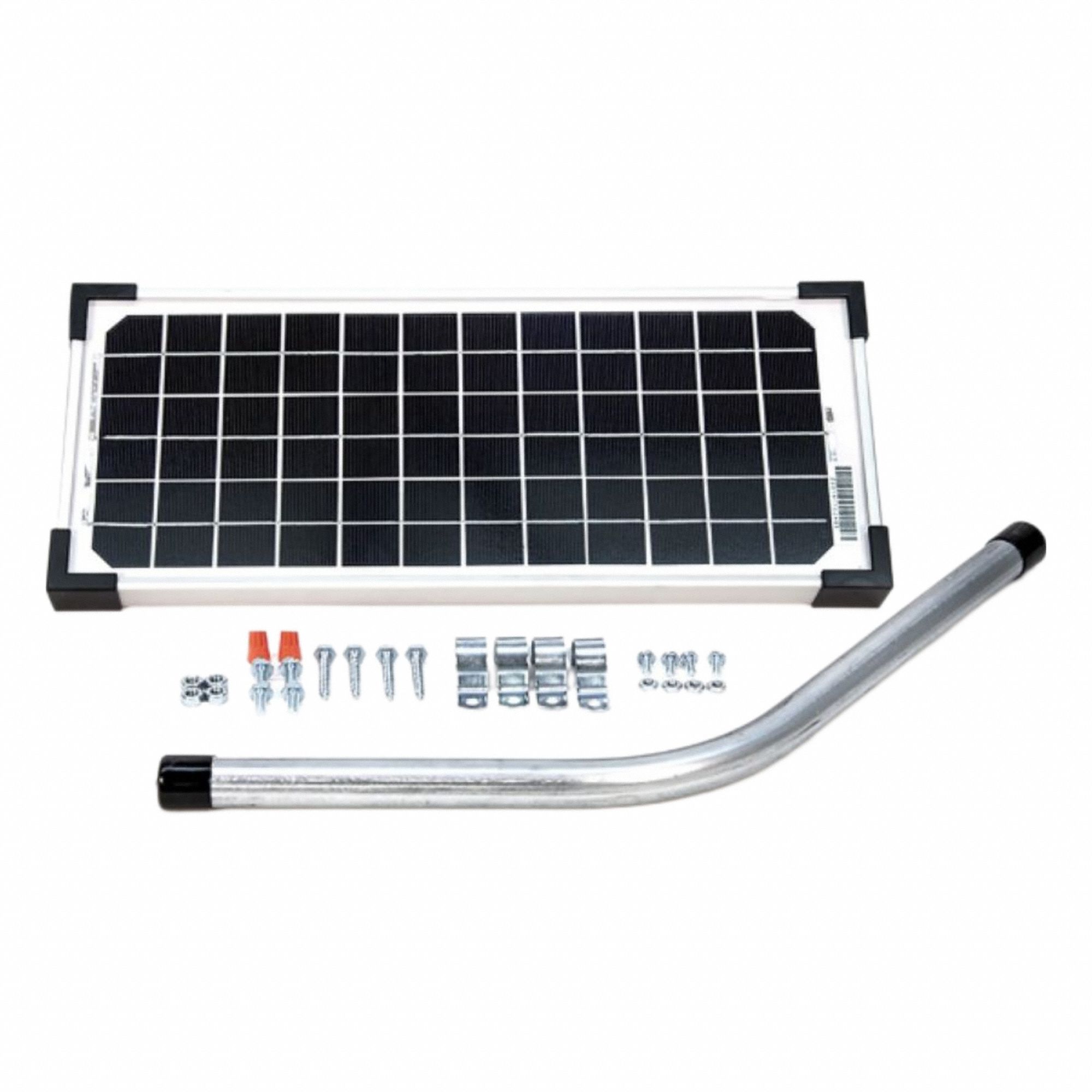 Solar Panel Kit: For Use With Mighty Mule Gate Operators, 12V DC, 3 in Overall Ht
