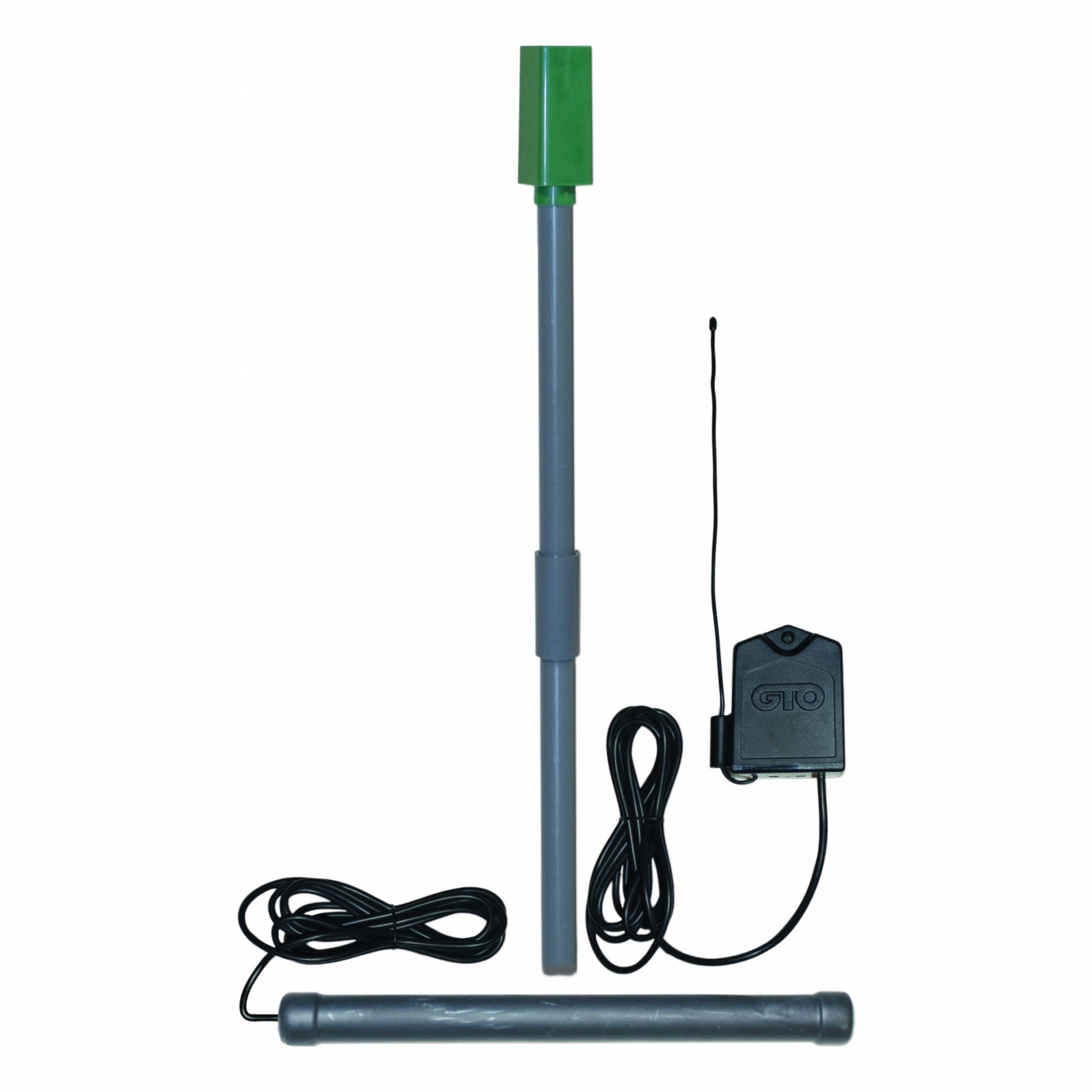 Vehicle Exit Sensor: For Use With Vehicles, 1 3/4 in Overall Ht, Black, Black