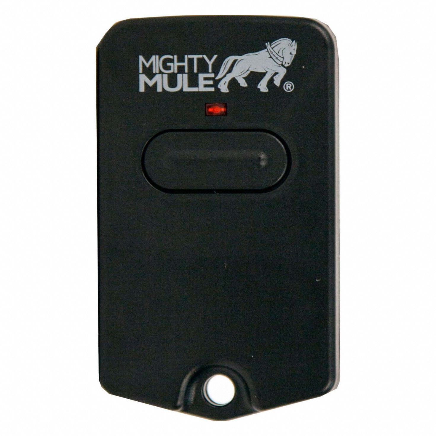 Single Button Transmitter: For Use With Garage Door Openers/Gate Operators, Black, Black