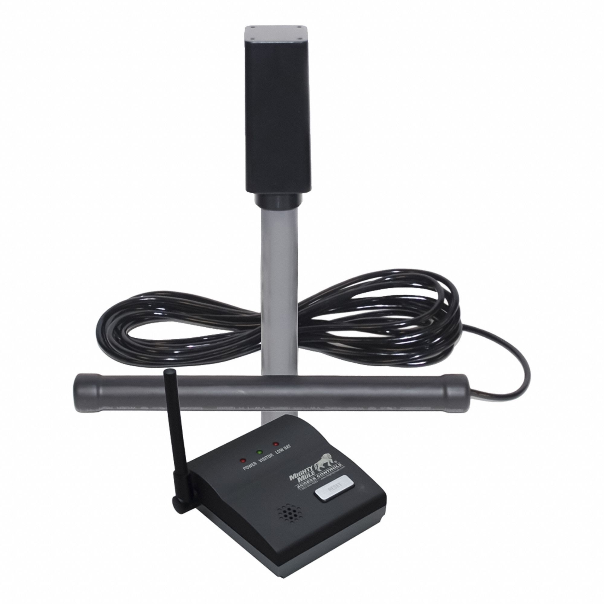 MIGHTY MULE Wireless Driveway Alarm: For Use With Monitoring Parked  Boats/Motorcycles/RVs, Black, image size:2000x2000
