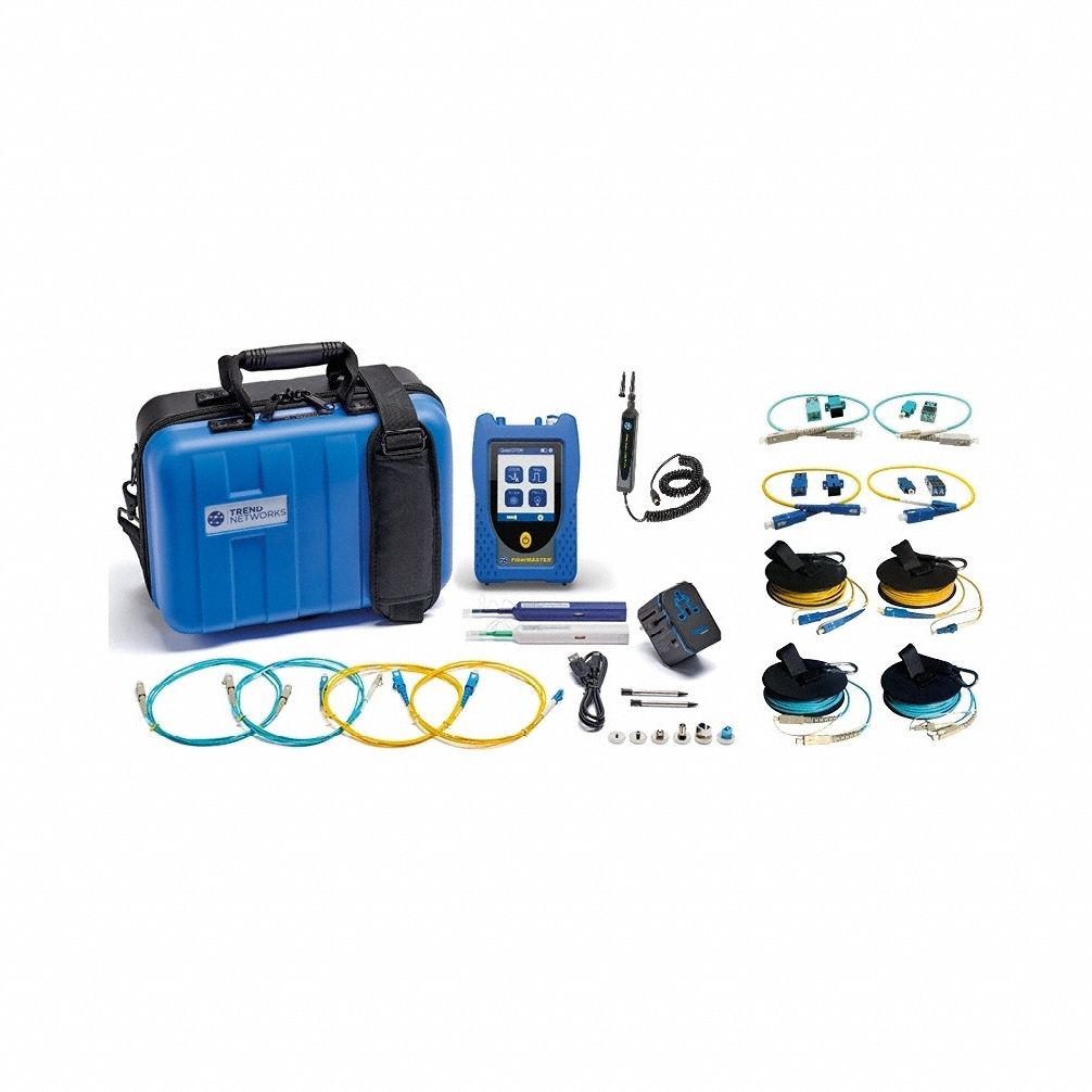 Optical Time Domain Reflectometer: FiberMaster with OTDR, FMQ-OTDR-KIT, Quad (SM/MM)