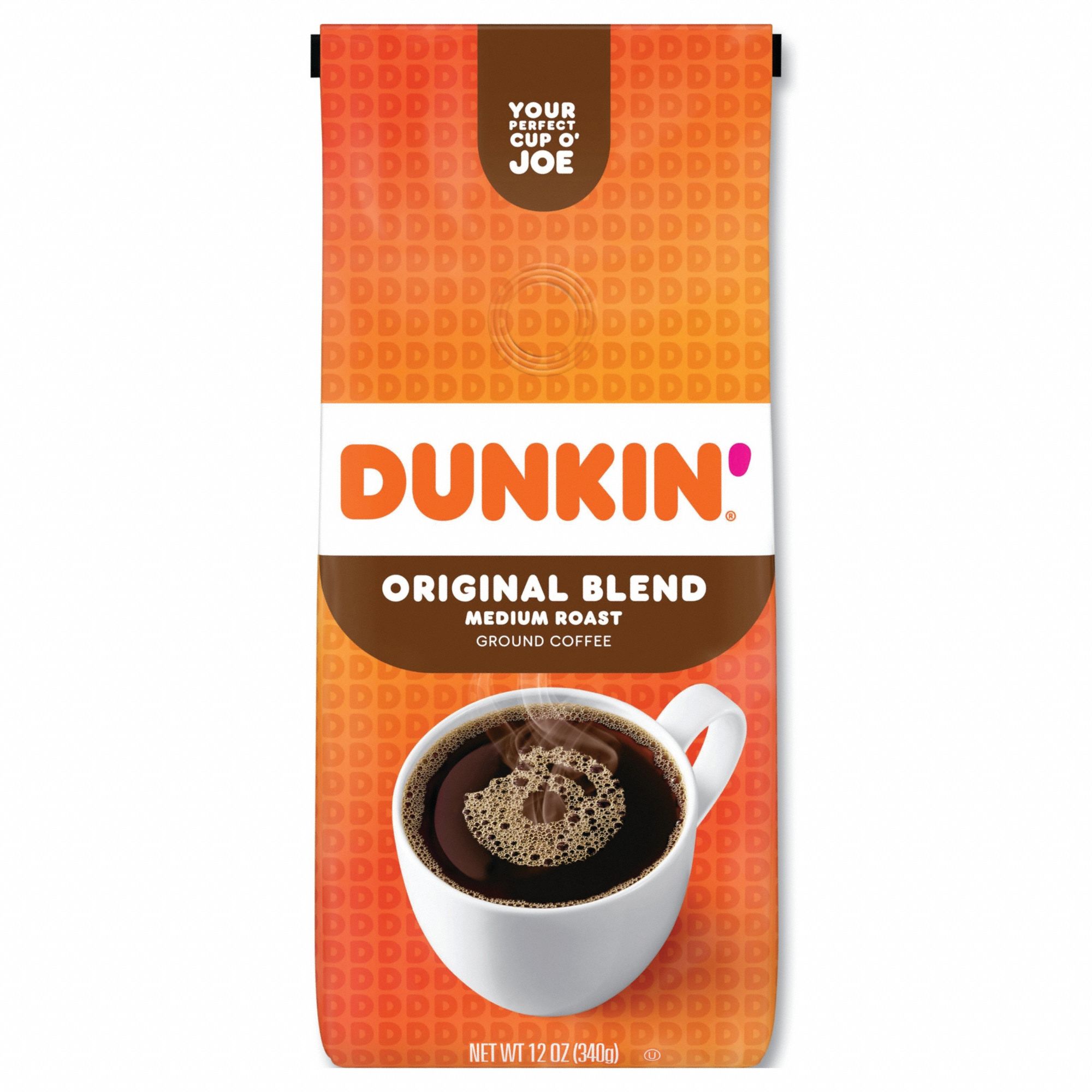 Coffee: Original Blend, Bag Beverage Pack, Medium, Caffeinated, Ground, 0.9 lb Pack Wt