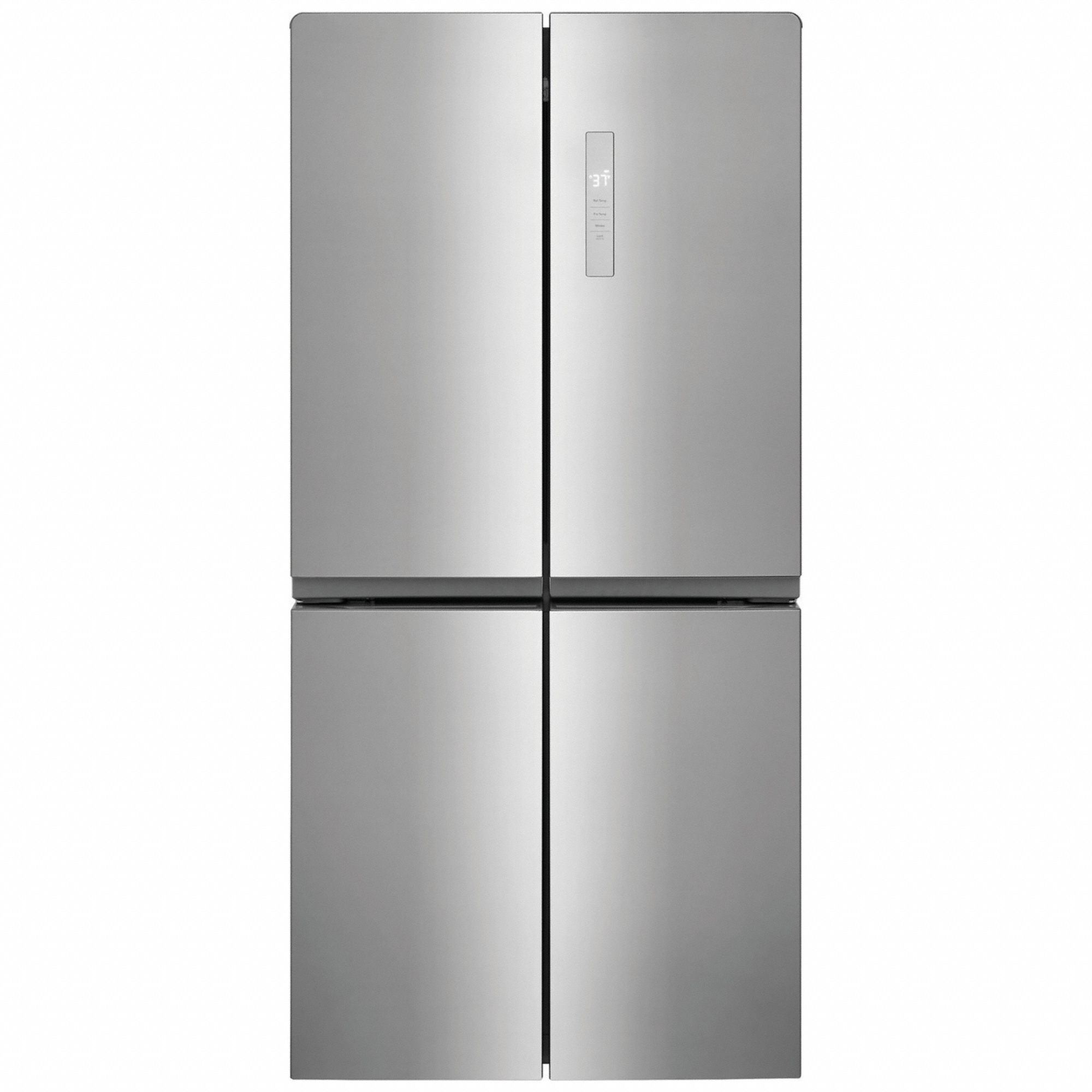 FRIGIDAIRE, Stainless Steel, 17.4 cu ft Total Capacity, French Door