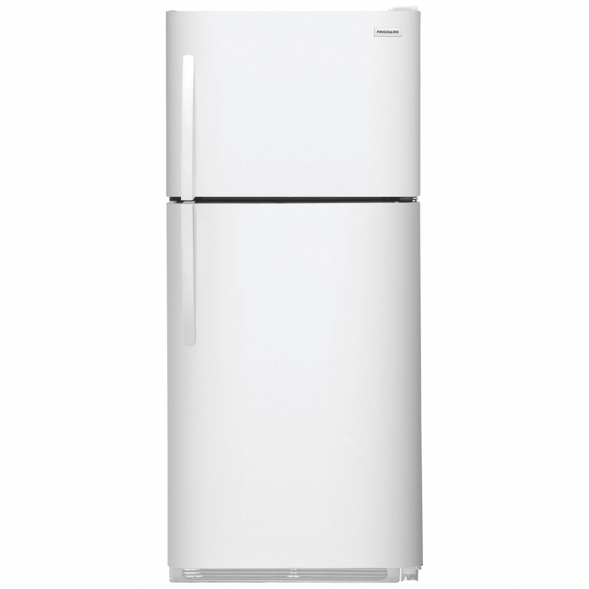 FRIGIDAIRE, White, 20.5 cu ft Total Capacity, Top Freezer Refrigerator