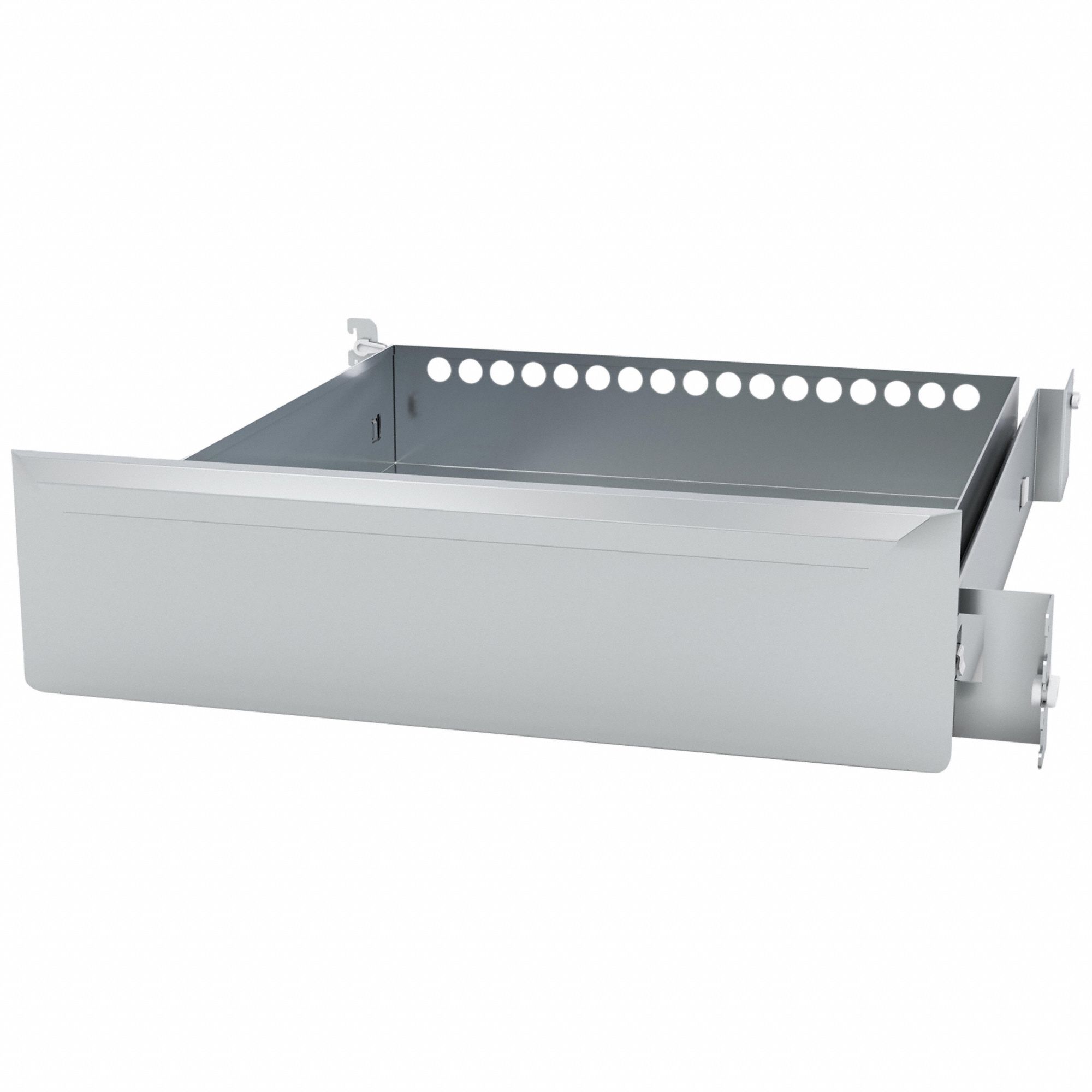 Double Door Freezer Left Drawer Steel