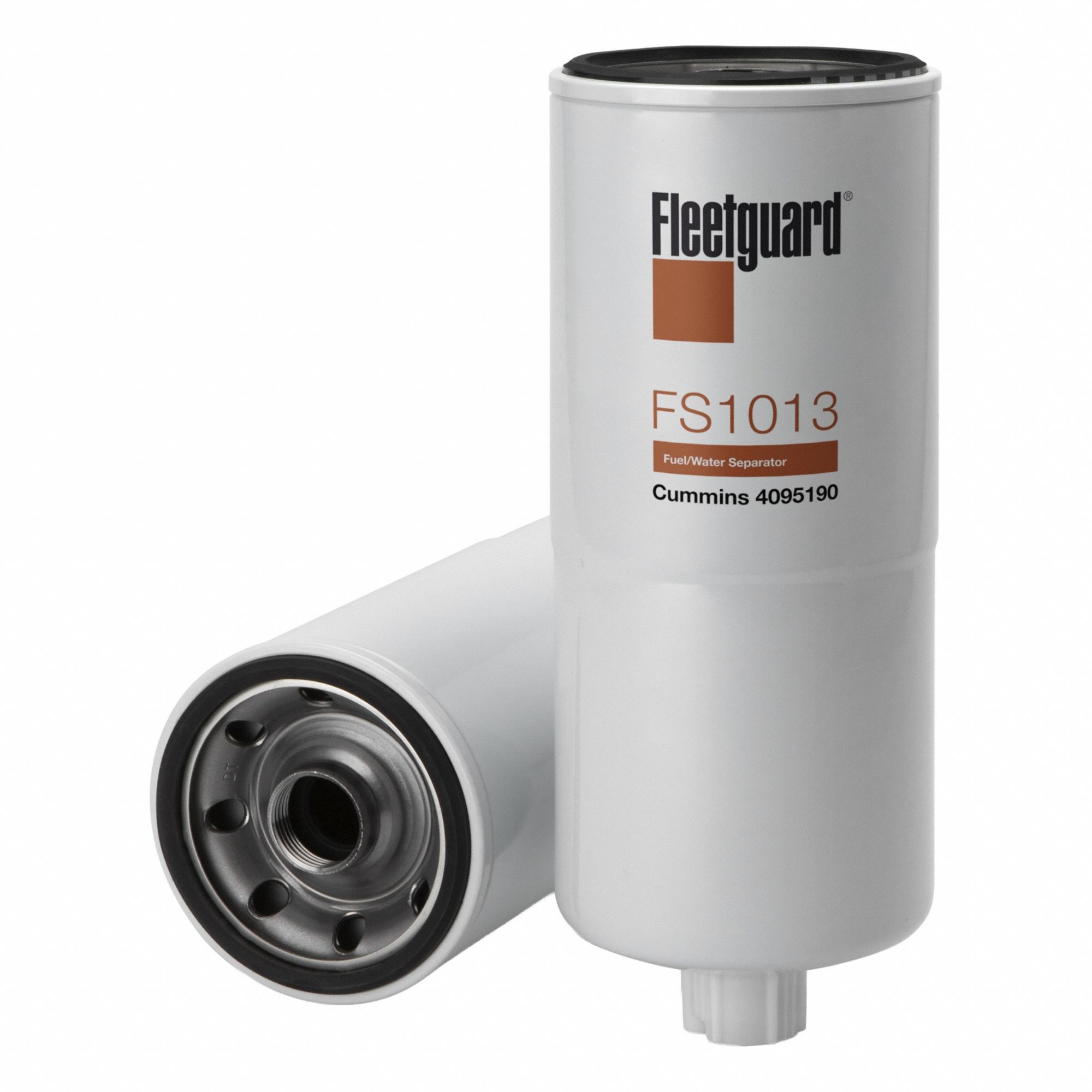 Fuel Filter: Spin-On, 11 15/16 in Overall Lg, 4 3/4 in Outside Dia, 3 13/16 in Inside Dia