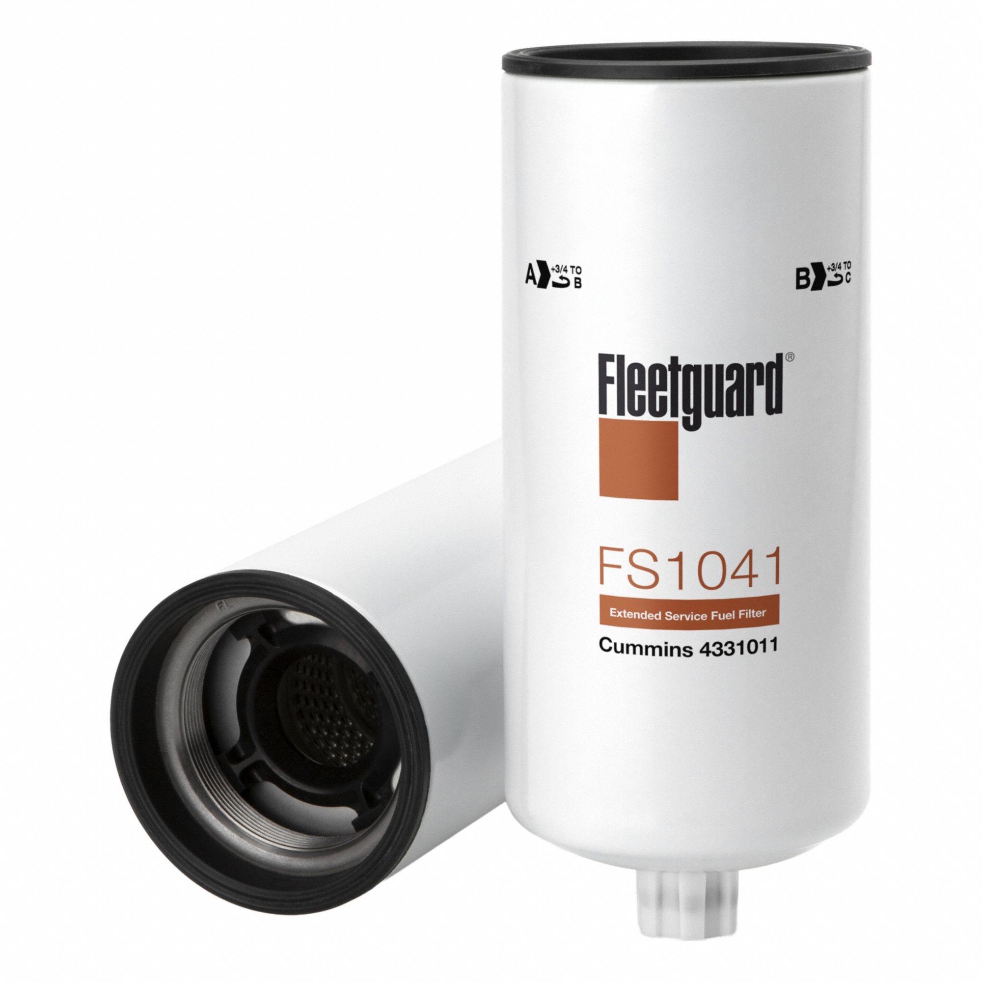 Automotive Fuel/Water Separator: Spin-On, 14 5/8 in Overall Lg, 4 5/8 in Outside Dia