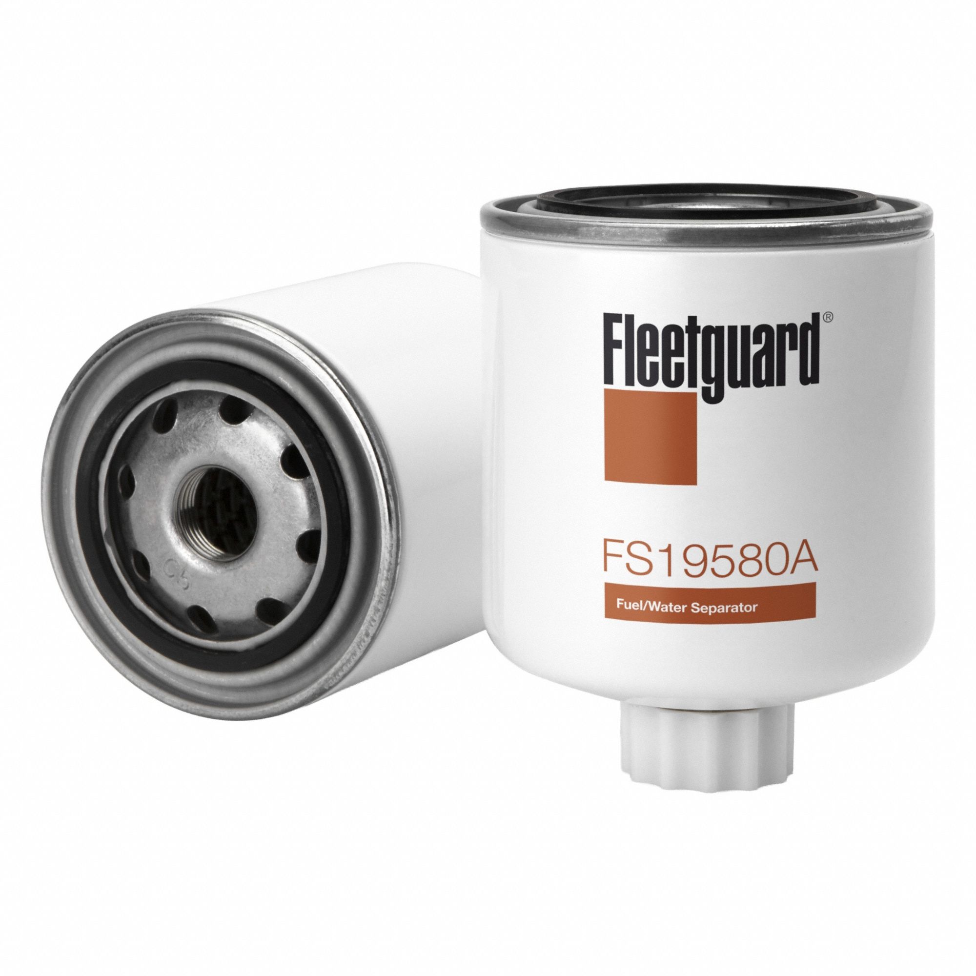 Fuel Filter: Spin-On, 6 7/16 in Overall Lg, 3 11/16 in Outside Dia, 2 7/16 in Inside Dia