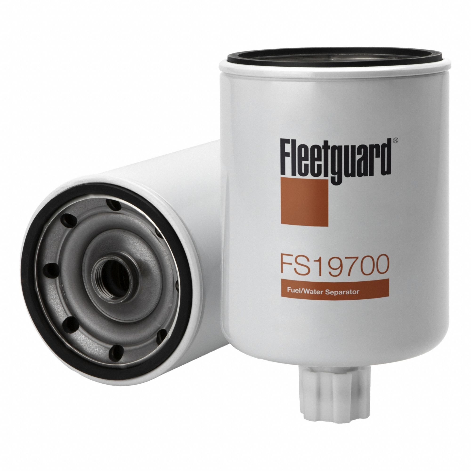 Automotive Fuel/Water Separator: Spin-On, 13 in Overall Lg, 4 1/4 in Outside Dia, Plastic