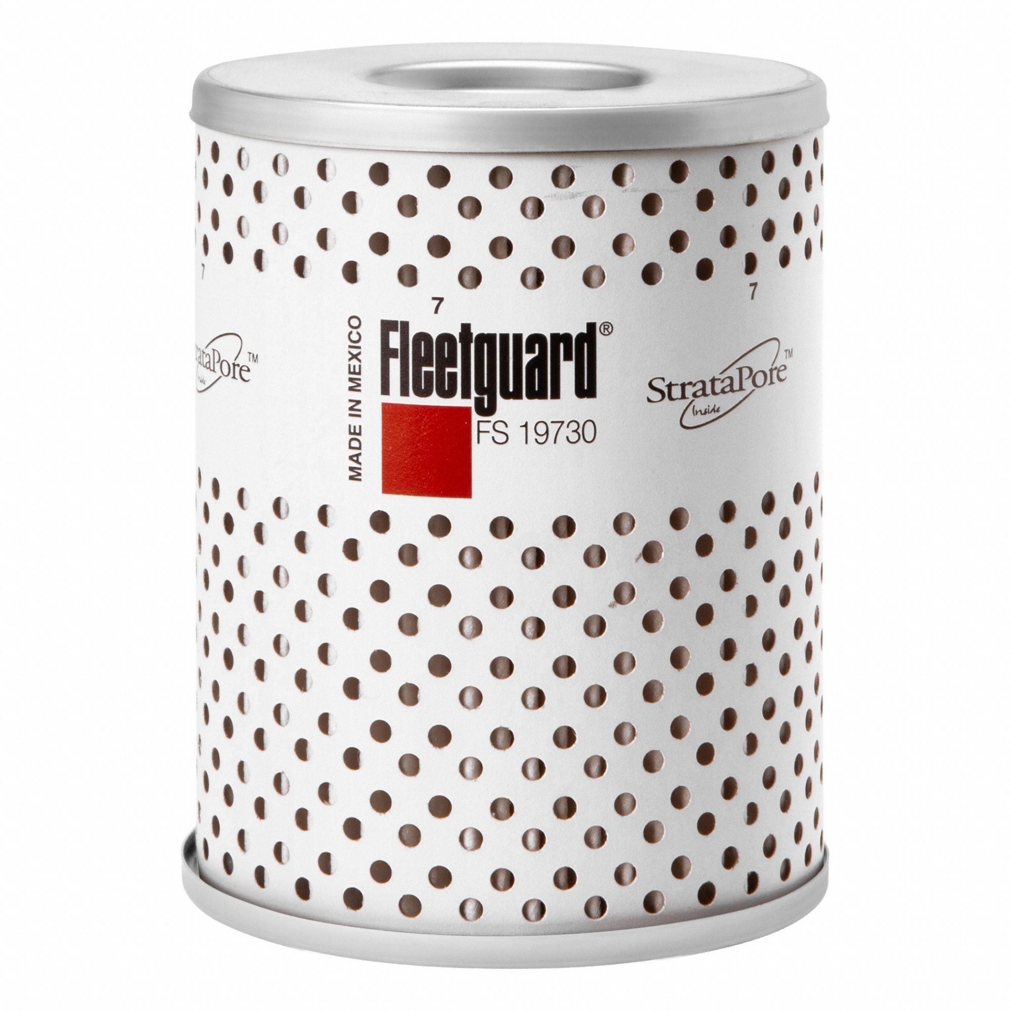 Fuel Filter: Cartridge, 4 7/16 in Overall Lg, 3 1/2 in Outside Dia, 11/16 in Inside Dia