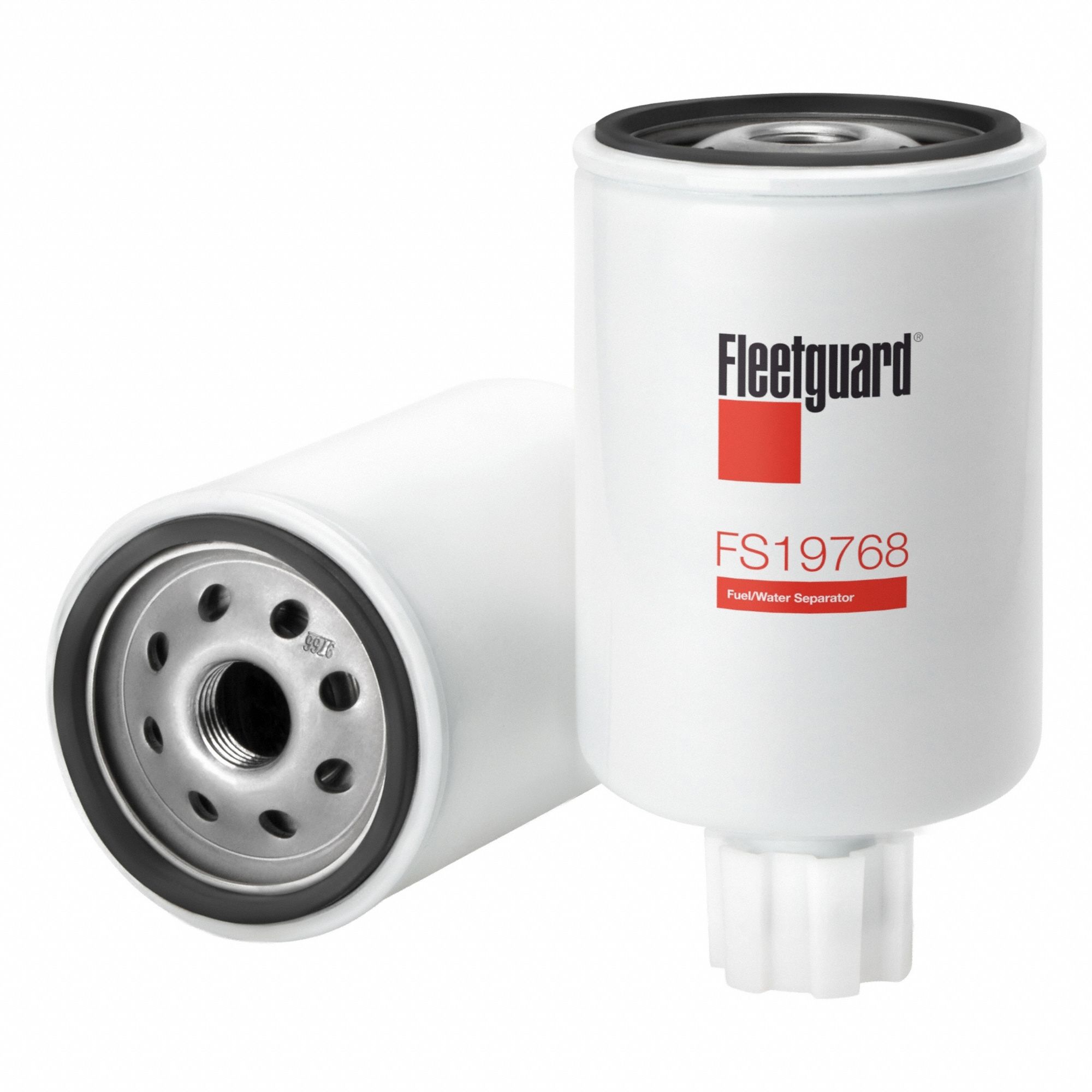 Fuel Filter: Spin-On, 5 9/16 in Overall Lg, 3 in Outside Dia, 3/4"-16 Thread Size, Diesel