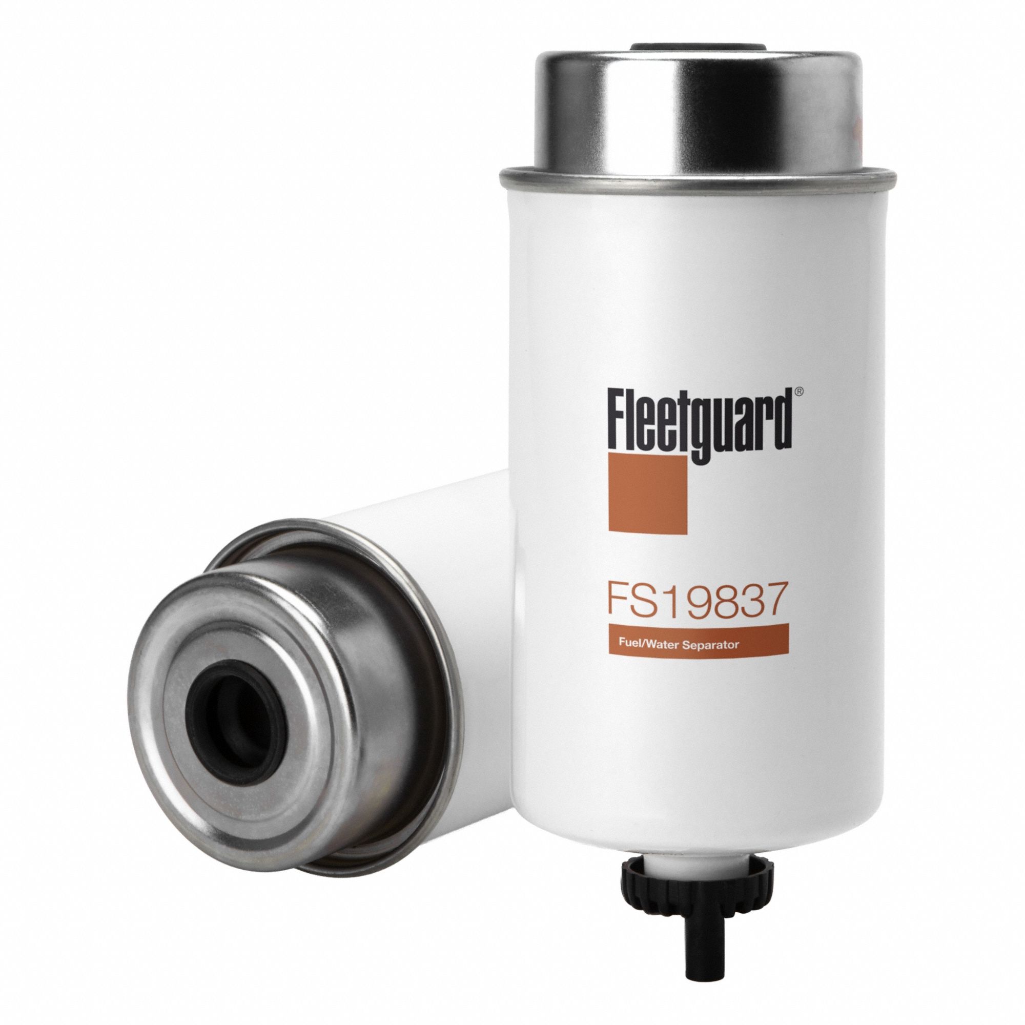 Fuel Filter: Spin-On, 7 3/4 in Overall Lg, 3 1/8 in Outside Dia, 11/16 in Inside Dia