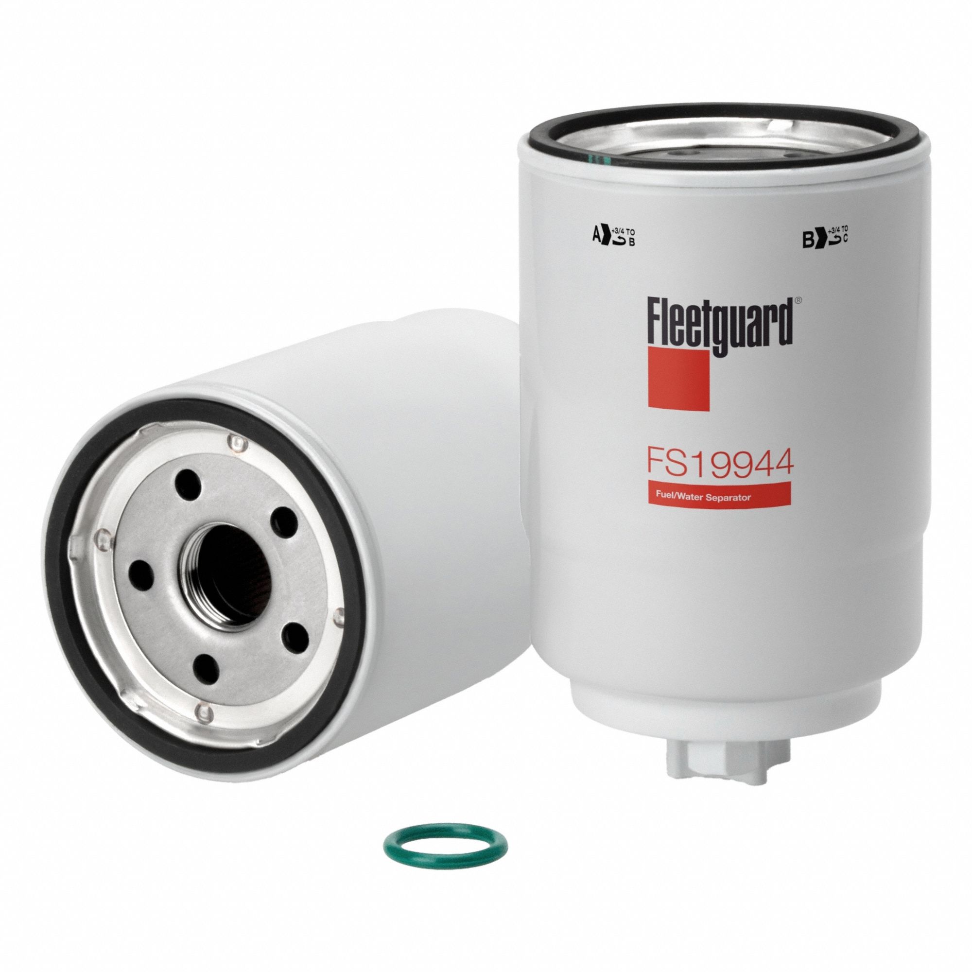 Automotive Fuel/Water Separator: Spin-On, 15 3/8 in Overall Lg, 3 11/16 in Outside Dia