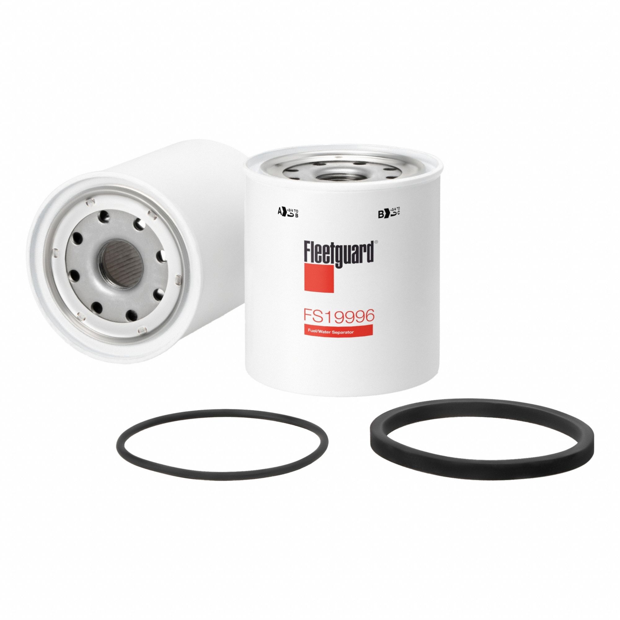 Automotive Fuel/Water Separator: Spin-On, 16 in Overall Lg, 5 11/16 in Overall Ht