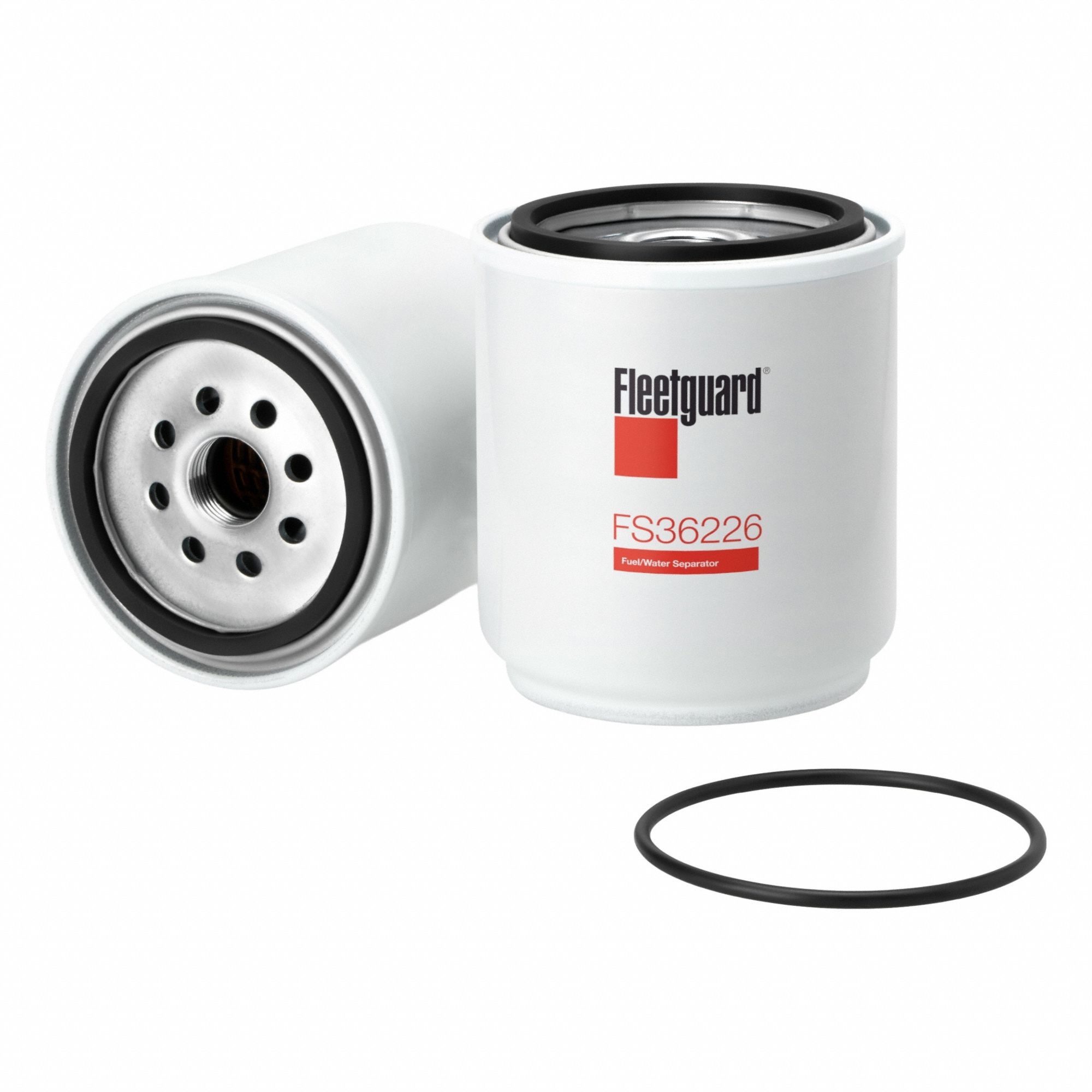 Fuel Filter: Spin-On, 5 1/16 in Overall Lg, 4 5/16 in Outside Dia, 1"-14 Thread Size