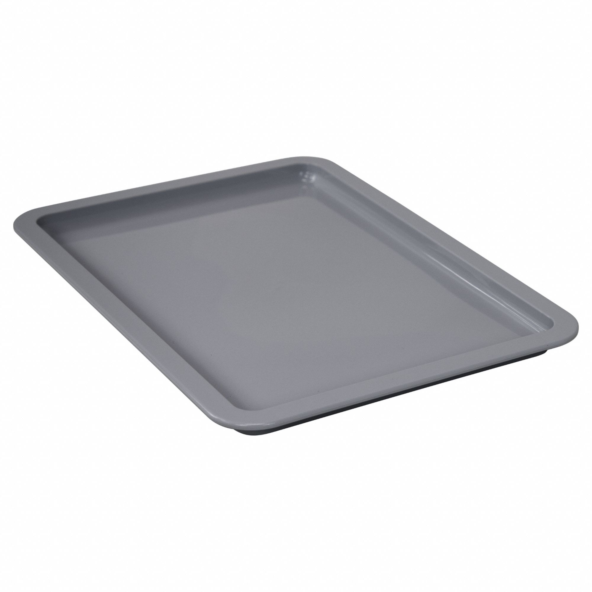 Pizza Dough Box: 2.3 qt Capacity, Gray Body, Polypropylene, NSF Certified