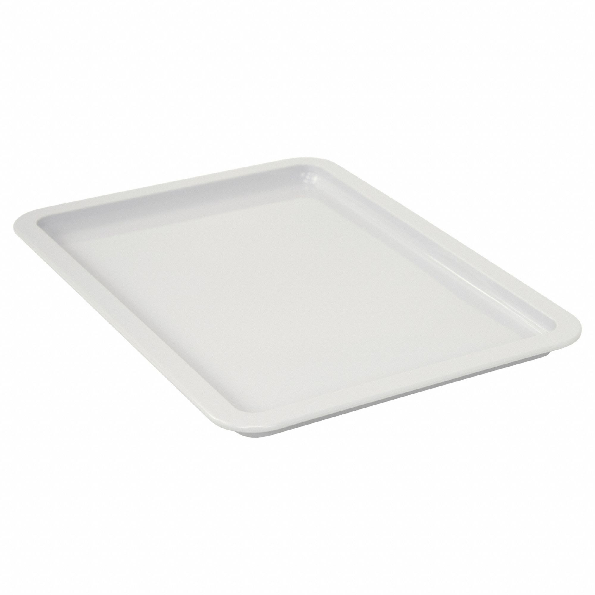 Pizza Dough Box: 2.3 qt Capacity, White Body, Polypropylene, NSF Certified