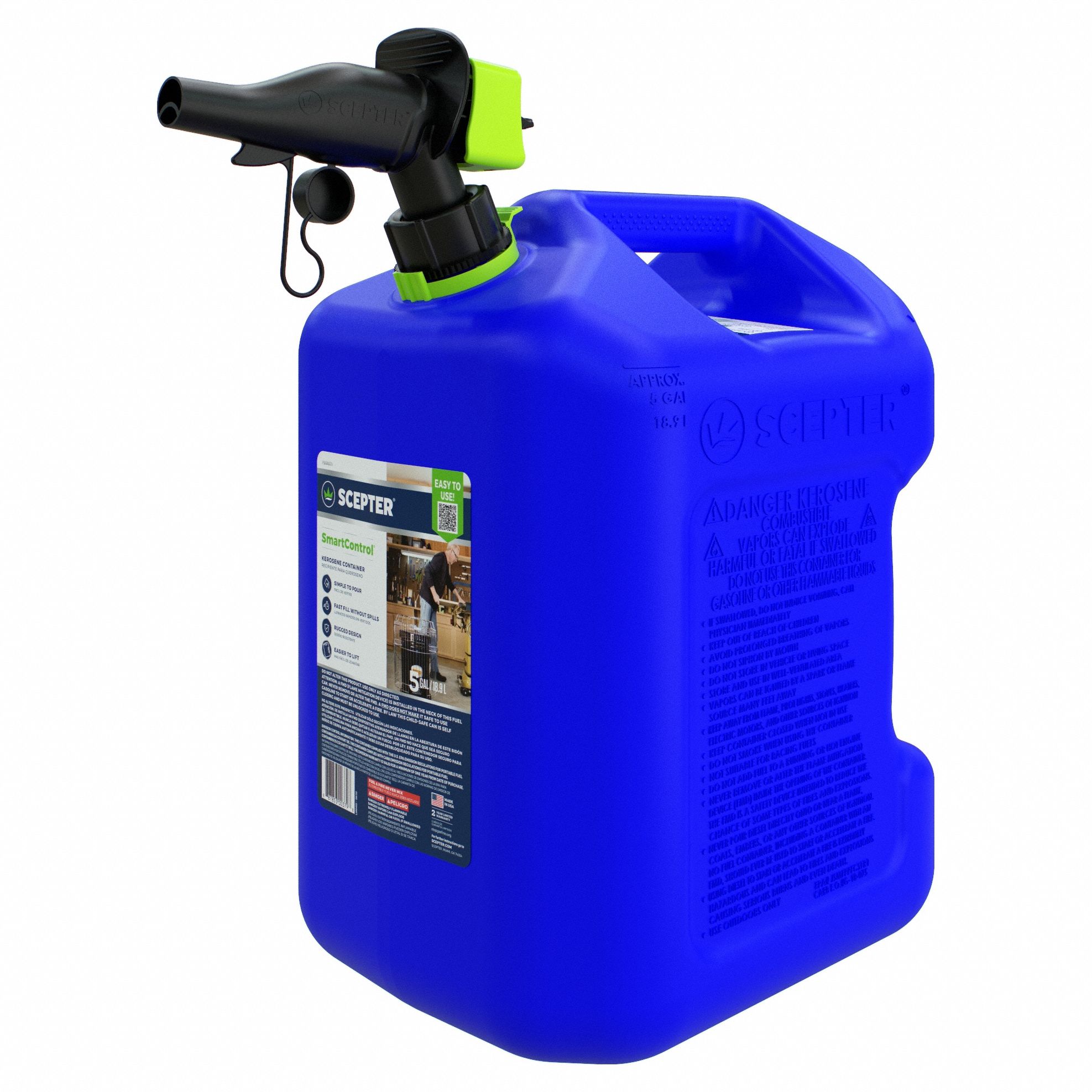 Blue Fuel & Gas Cans - Grainger Industrial Supply