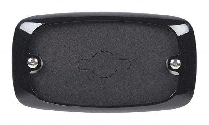 Trim Bezel: Bezel, Black, Polycarbonate, 4 13/16 in Lg, 2 13/16 in Ht, 3/32 in Wd