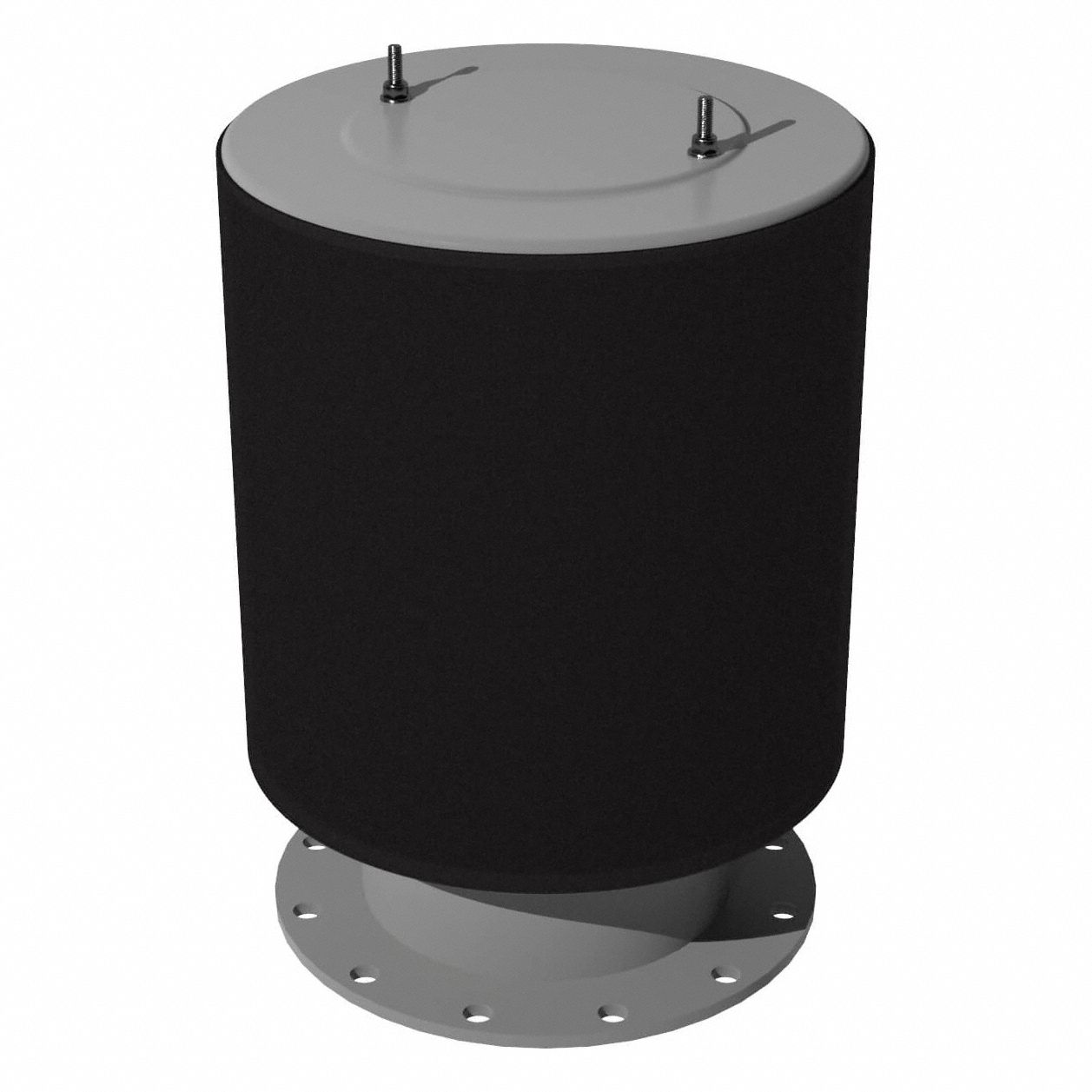 Intake Exposed Filter: 12 in Flange Inlet Size, 4, 700 scfm, 31 in Overall Ht, Paper