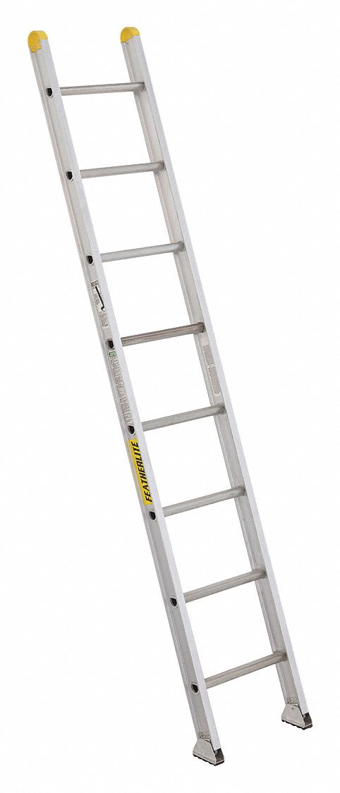 3100D SERIES STRAIGHT LADDER, 18 IN W X 8 FT H, TYPE IA ANSI, ALUMINUM