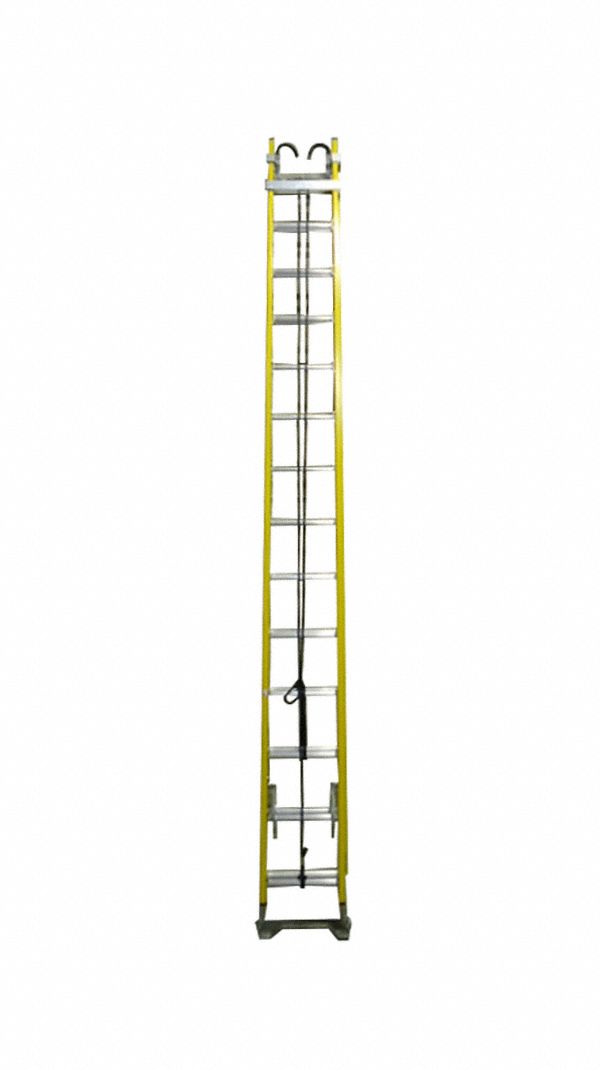 6200 SERIES EXTENSION LADDER, FIBREGLASS, 375 LB LOAD LIMIT