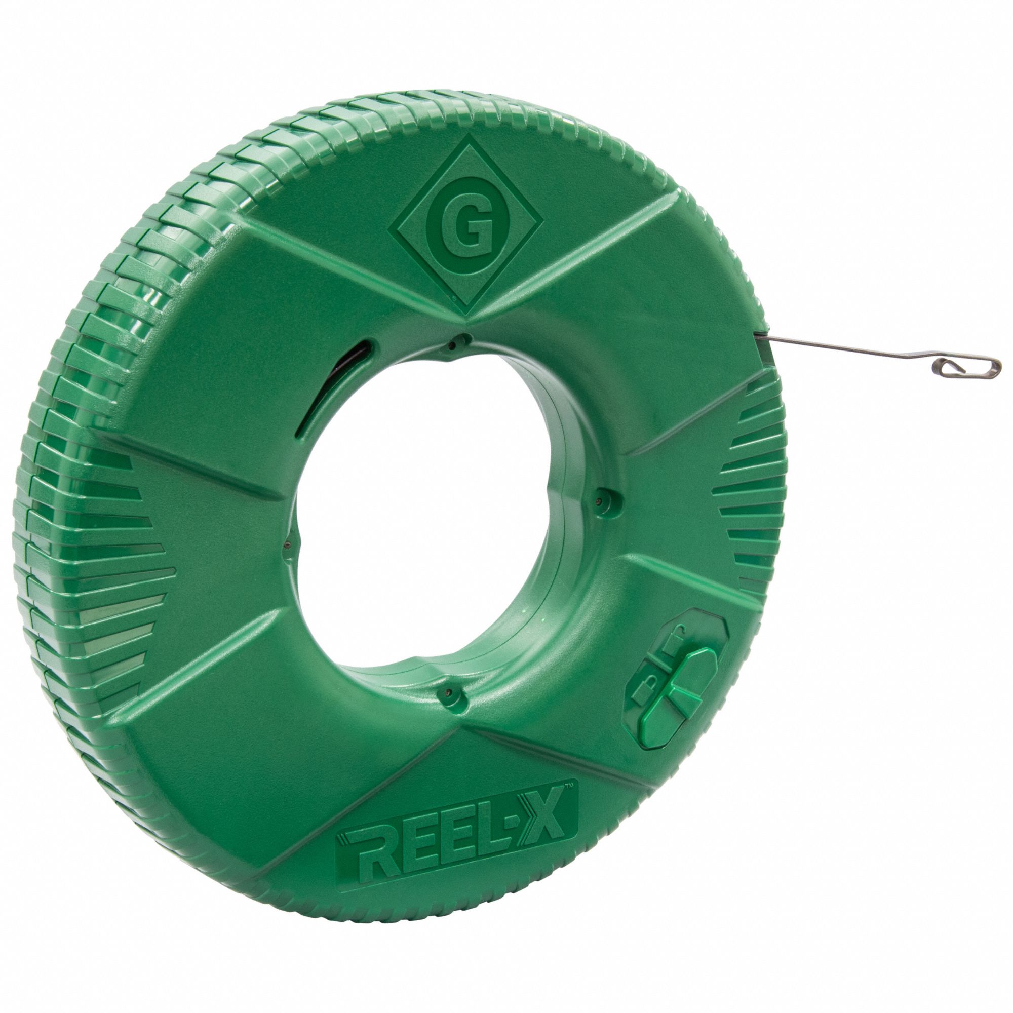 ＦＴ-100 (100w) GREENLEE FTXS-100W Steel Fish Tape,Shape Flat,1/4