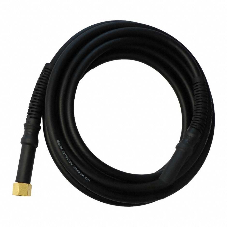 Hose with Bend Protector Reinforced PVC