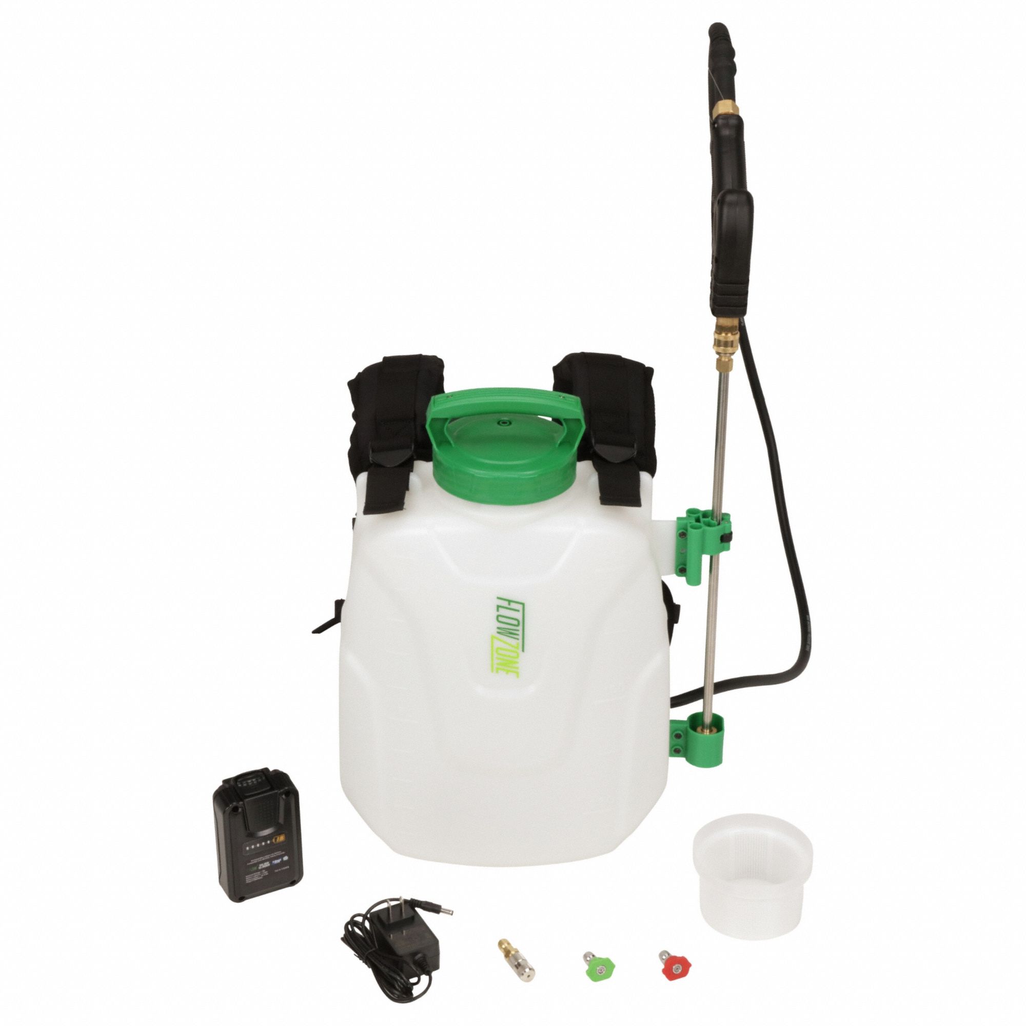 Cordless Backpack Sprayer: For Lawn, Garden and Agriculture, 2 1/2 gal Tank Capacity