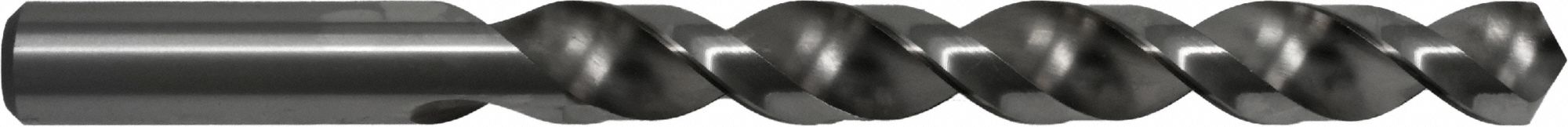 Jobber Length Drill Bit: #11, 118° Point, HSS, Fast Spiral