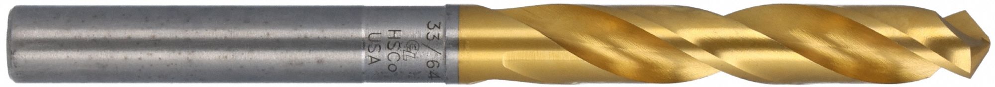 REDUCED SHANK DRILL,23/32 IN,COBALT