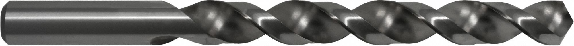 Jobber Length Drill Bit: #1, 118° Point, HSS, Fast Spiral